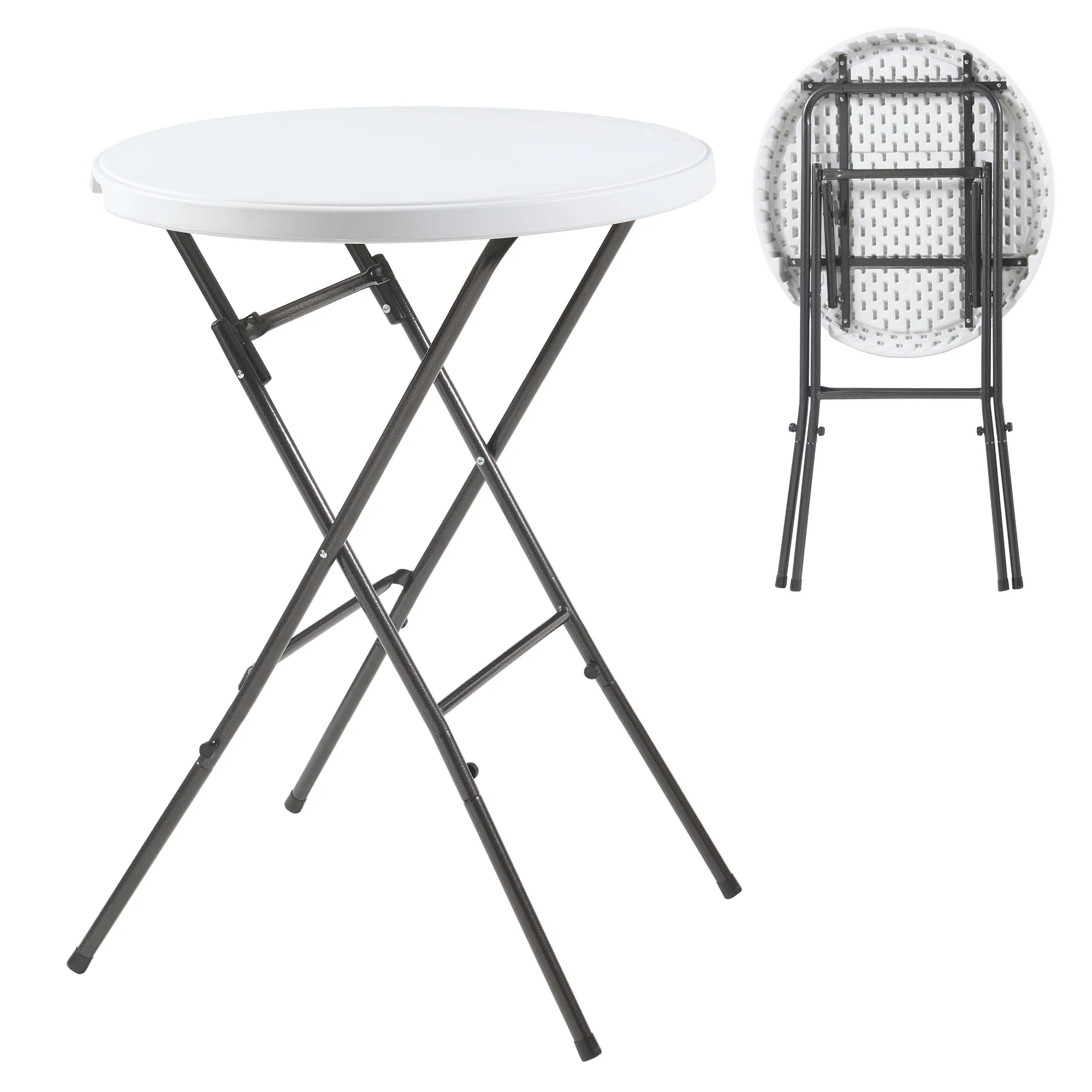 Klapptisch Ljusnarsberg aus Kunststoff [en.casa] - Image 3