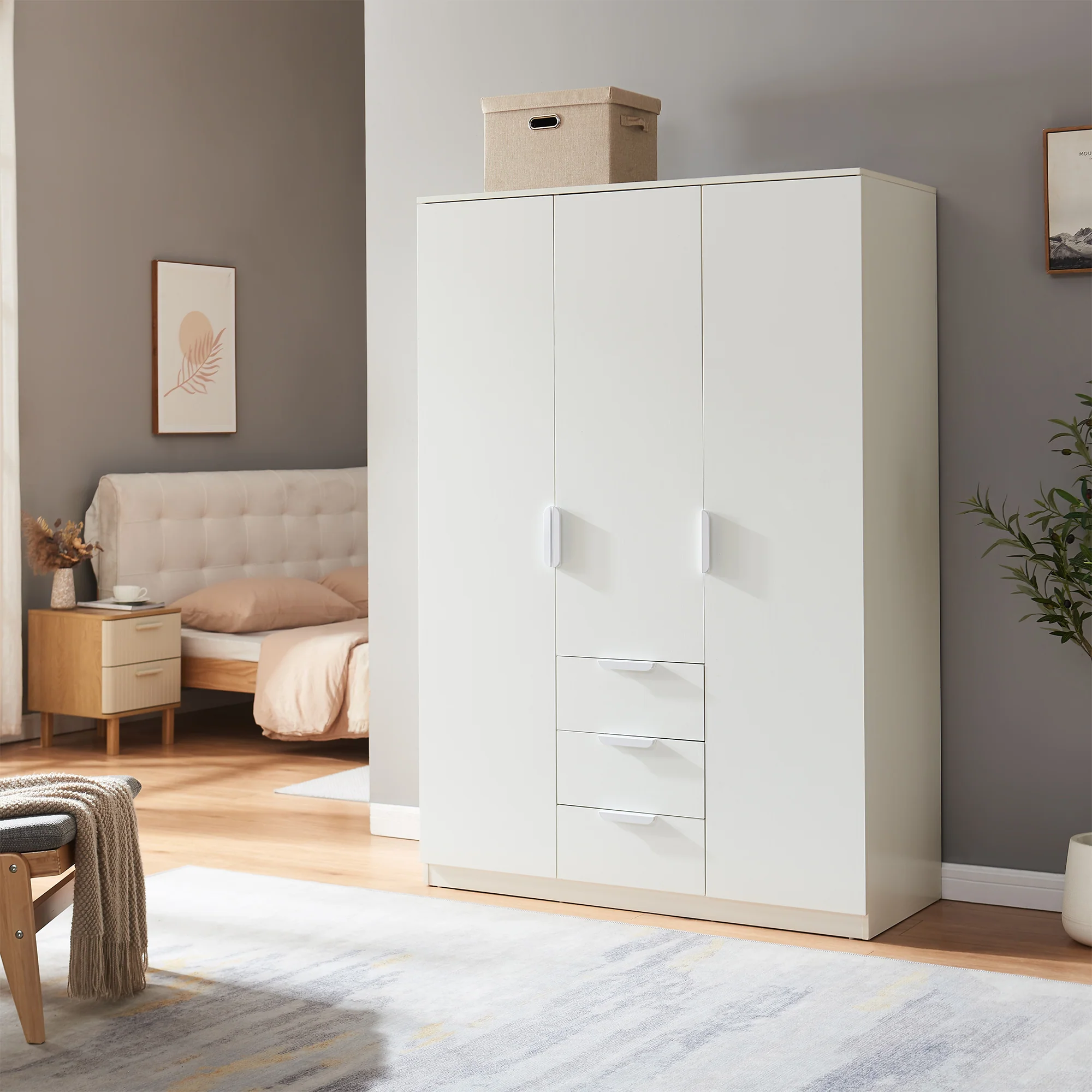 Kleiderschrank Eiselfing [en.casa] - Image 12