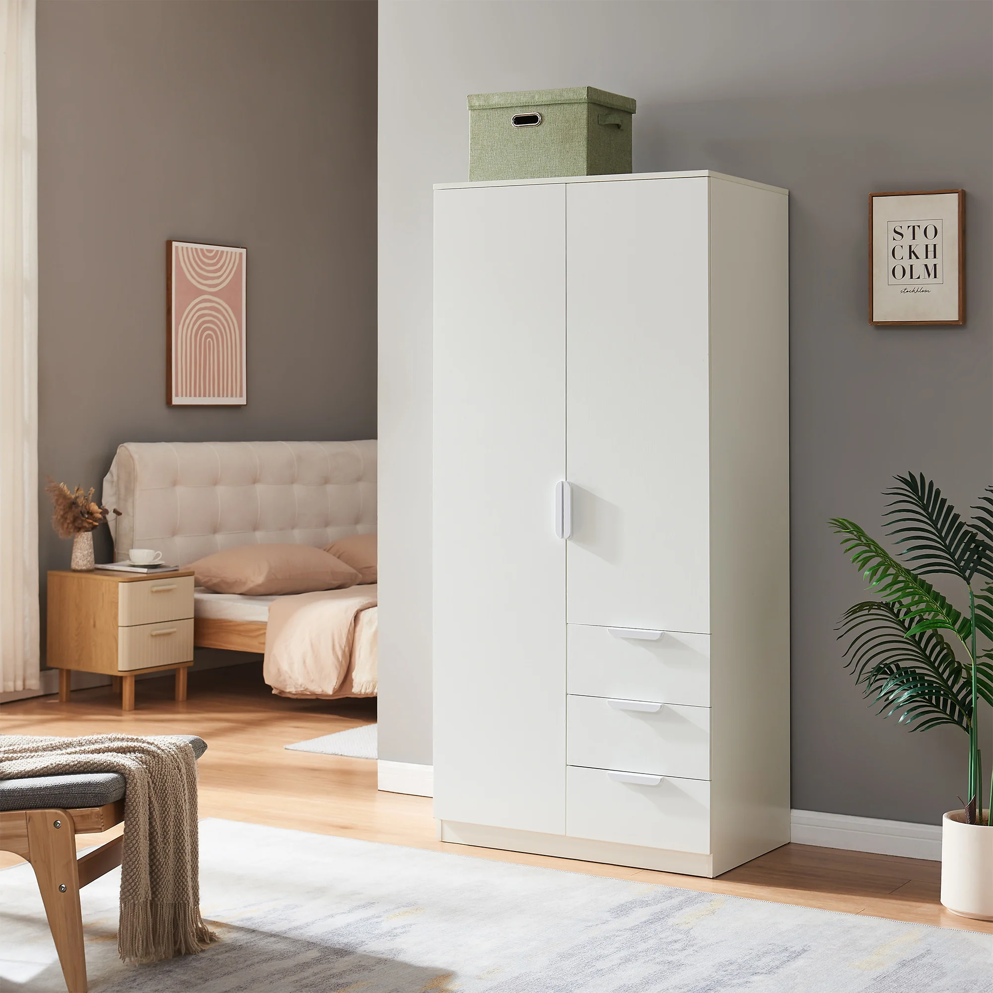Kleiderschrank Eiselfing [en.casa] - Image 14