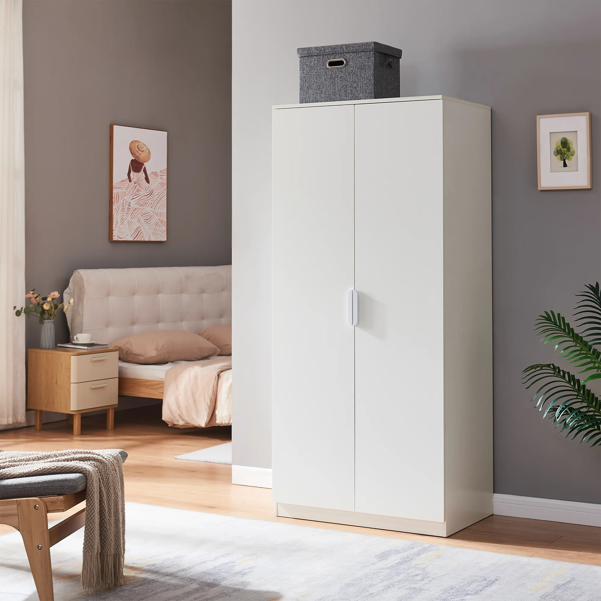 Kleiderschrank Eiselfing [en.casa] - Image 15