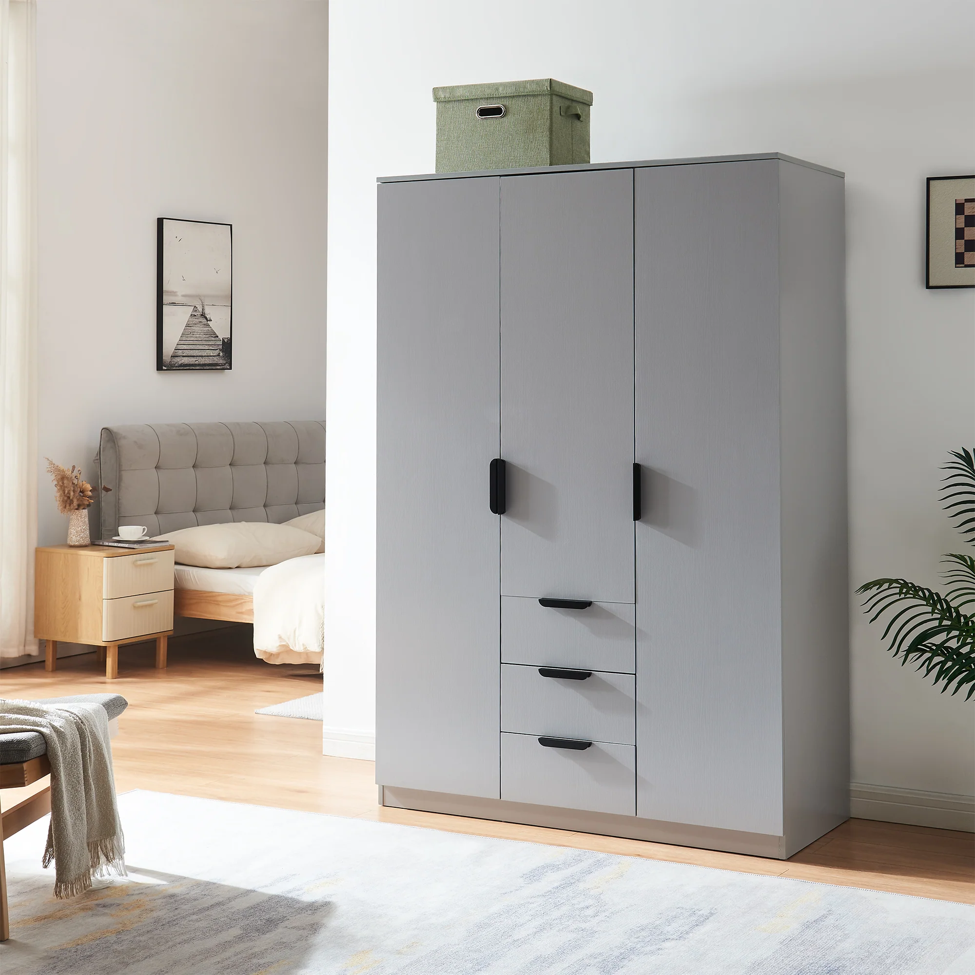 Kleiderschrank Eiselfing [en.casa] - Image 7
