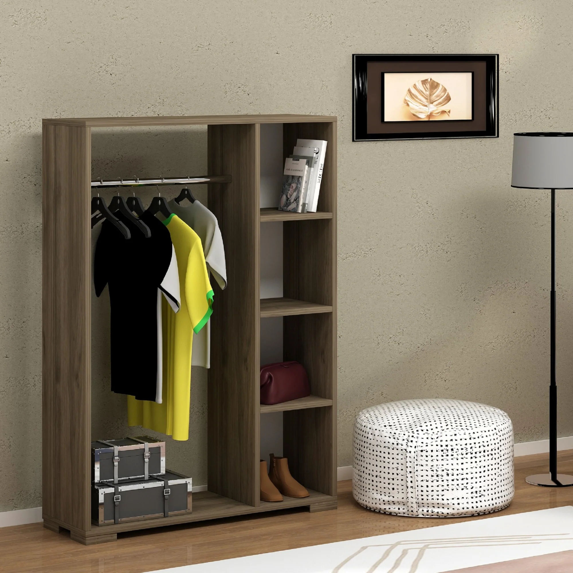 Kleiderschrank Nesbyen [en.casa] - Image 6