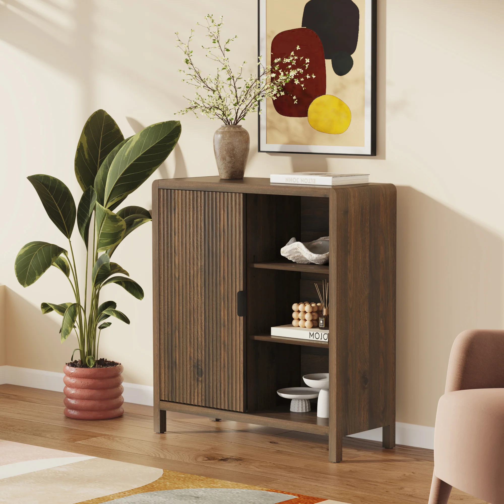 Kommode Lukkodso 82x75x30 cm [en.casa] - Image 2