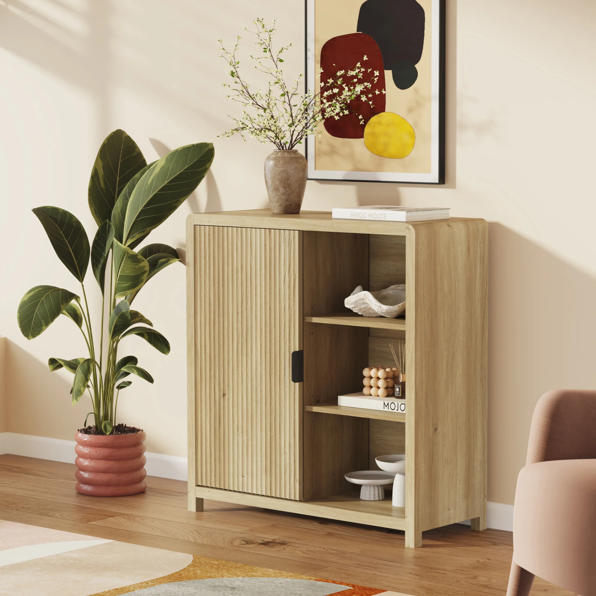 Kommode Lukkodso 82x75x30 cm [en.casa] - Image 3