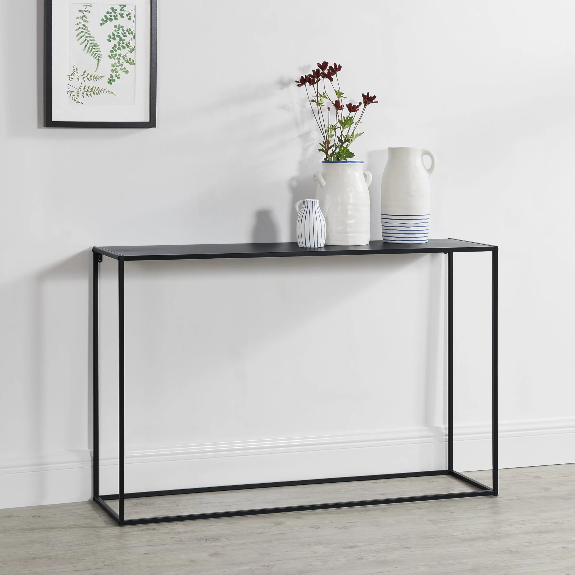Konsolentisch Metall Schwarz in versch. Größen [en.casa] - Image 11