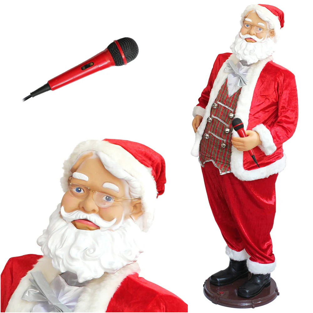 [lux.pro] Weihnachtsmann Aufsteller (150 und 200cm) singend/tanzend - Image 2