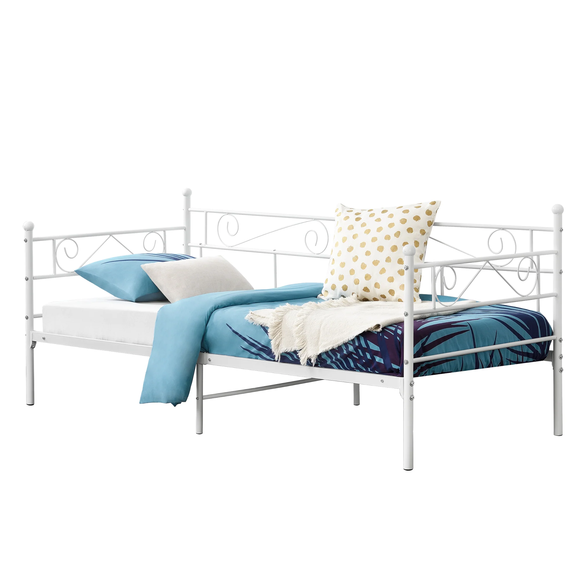 Metallbett Kerava 90x200 cm in versch. Farben en.casa - Image 3