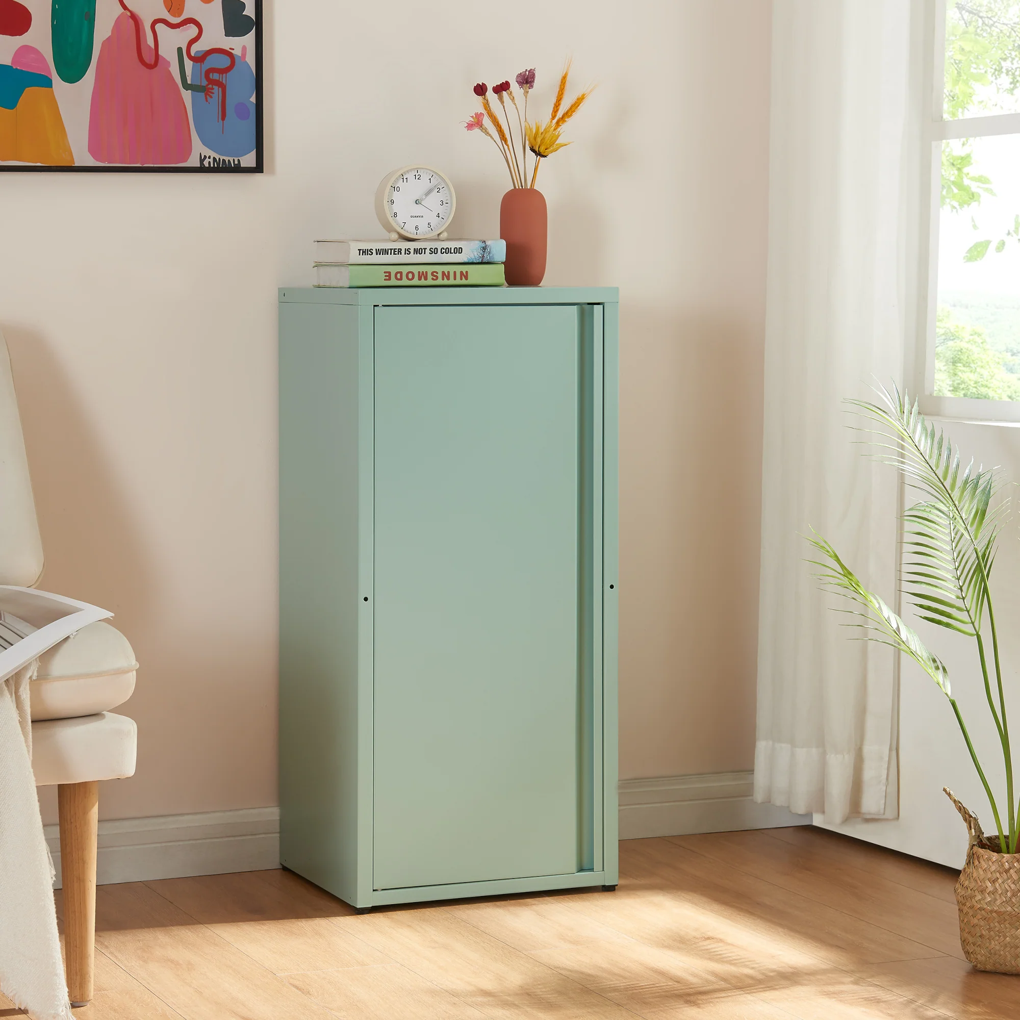 Metallschrank Burlöv Stahl [en.casa] - Image 14