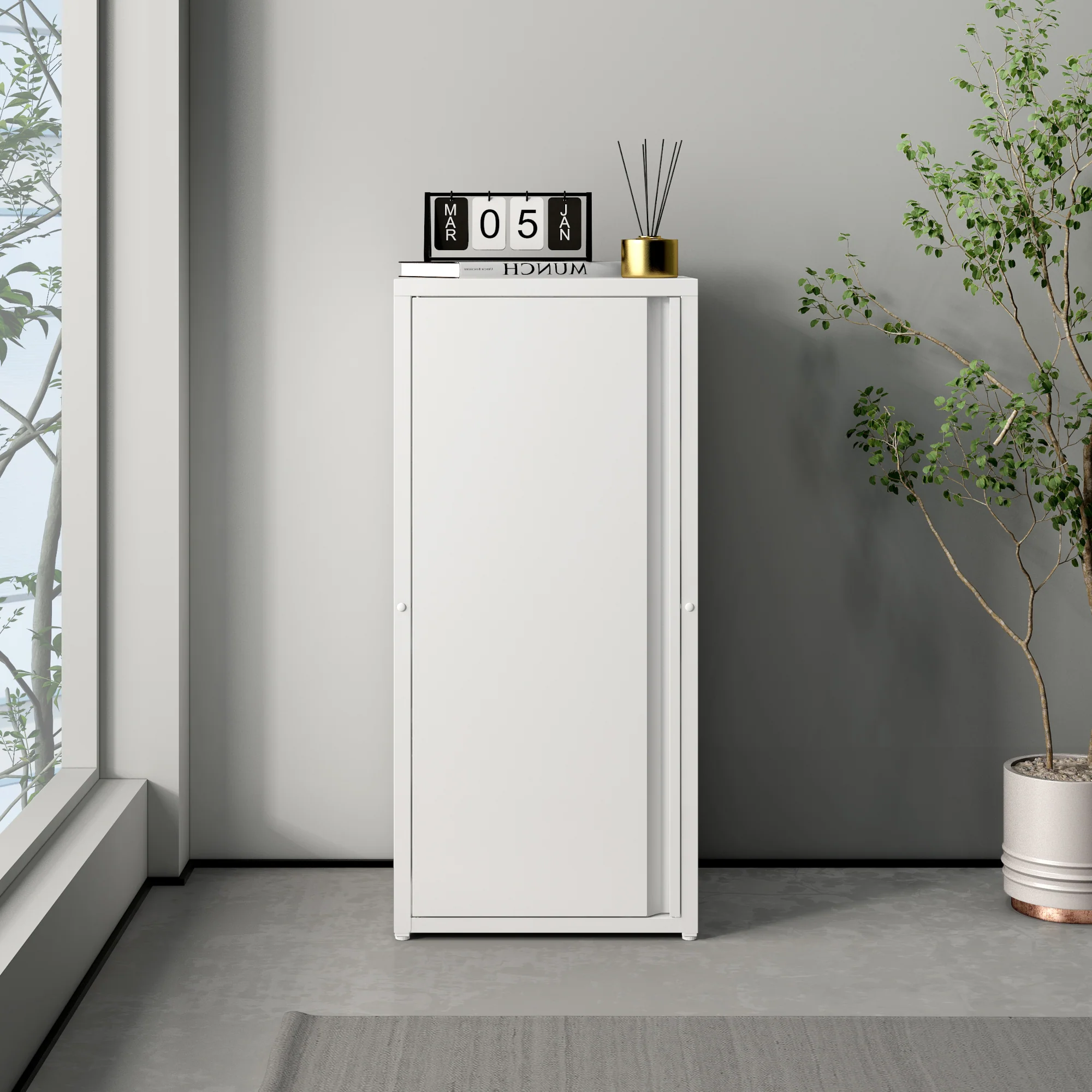 Metallschrank Burlöv Stahl [en.casa] - Image 16