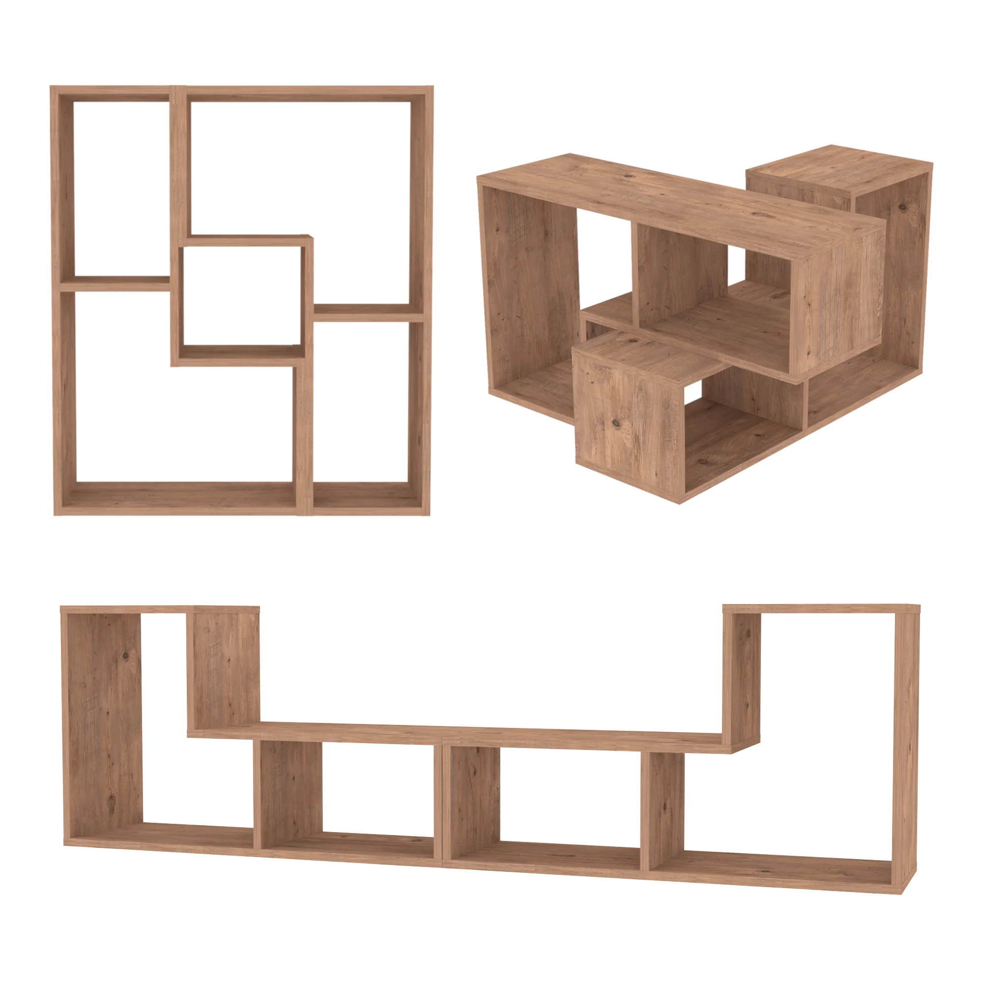 Modulares Möbelset Hustersurd 2-tlg. [en.casa] - Image 3