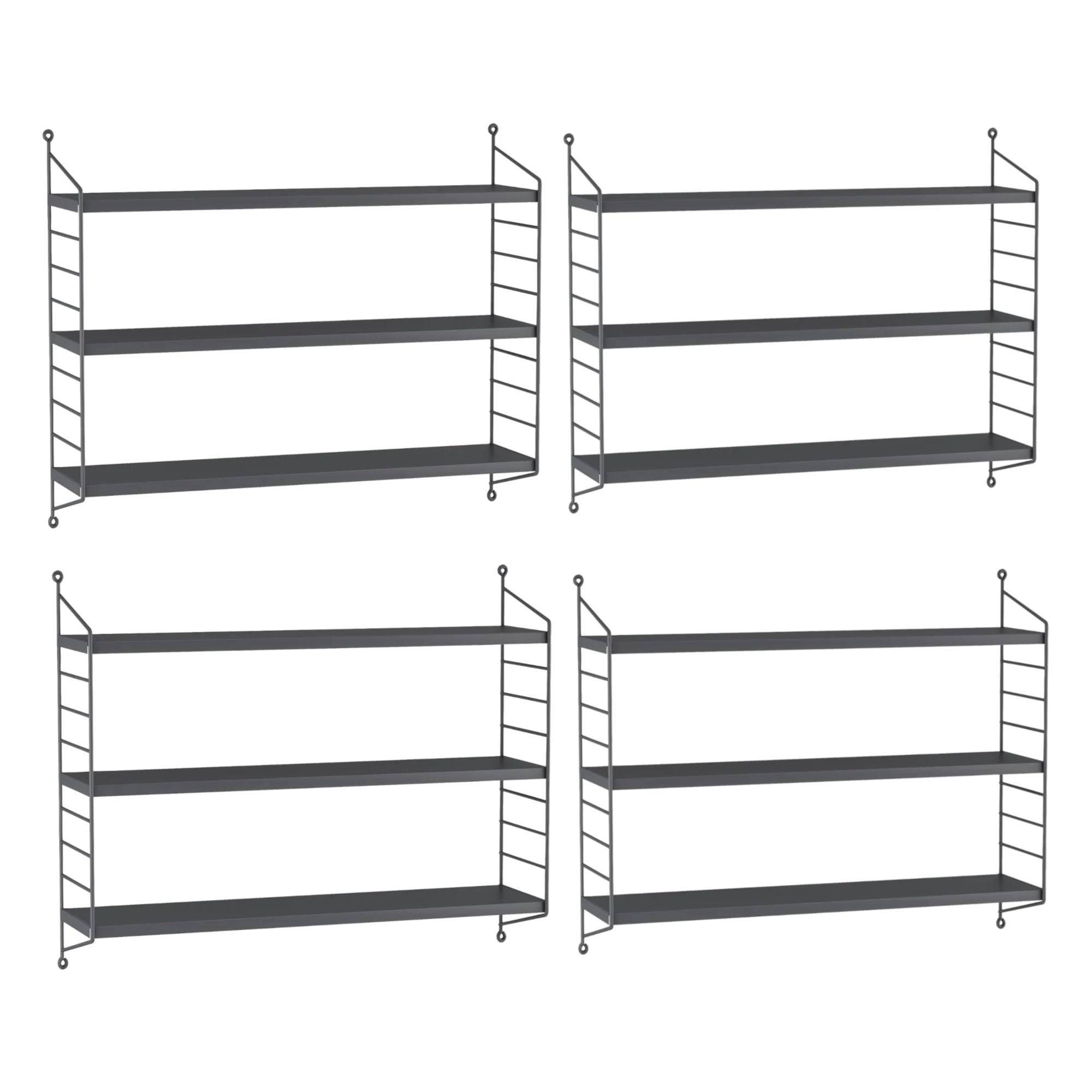 Modulares Wandregal Strängnäs [en.casa] - Image 5