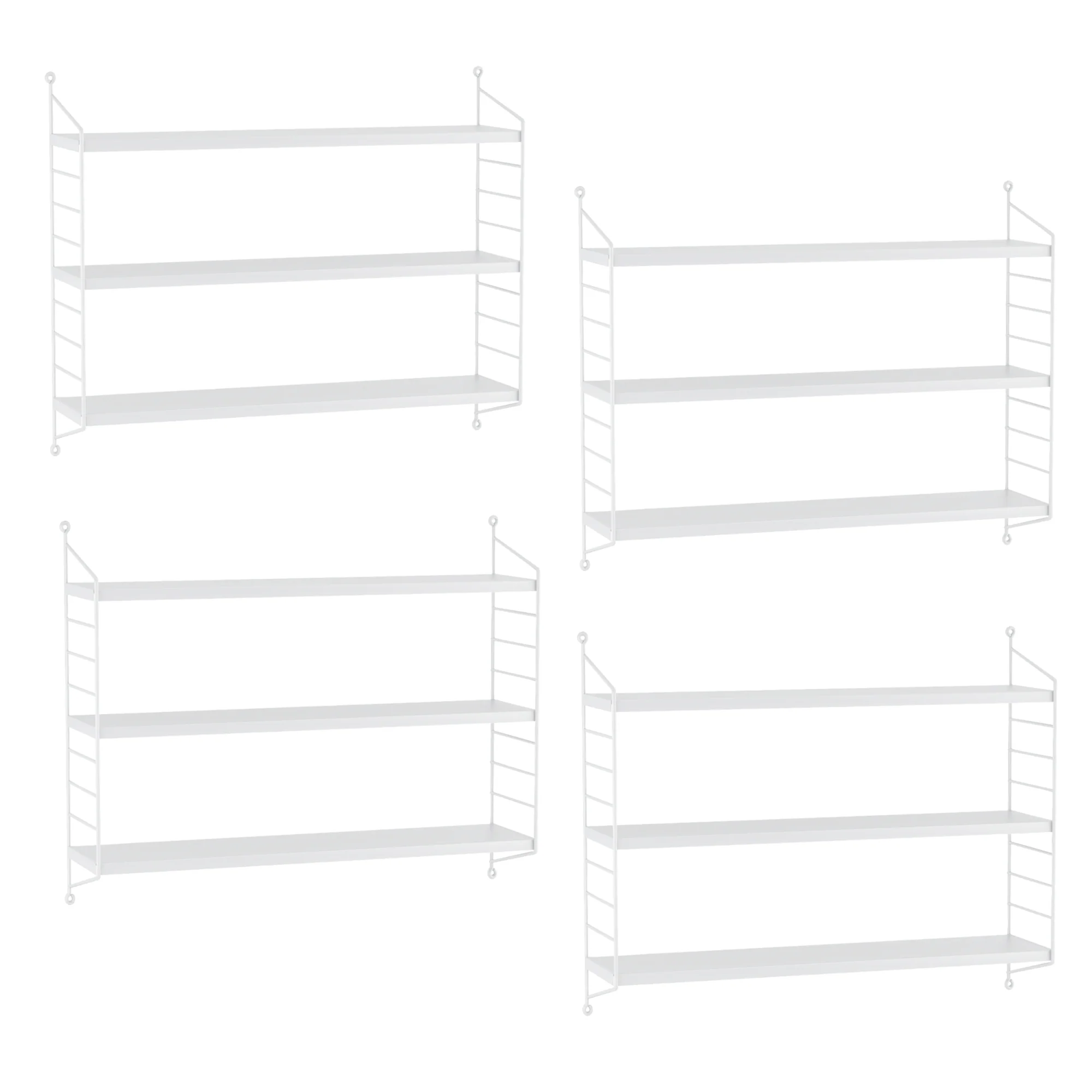 Modulares Wandregal Strängnäs [en.casa] - Image 63