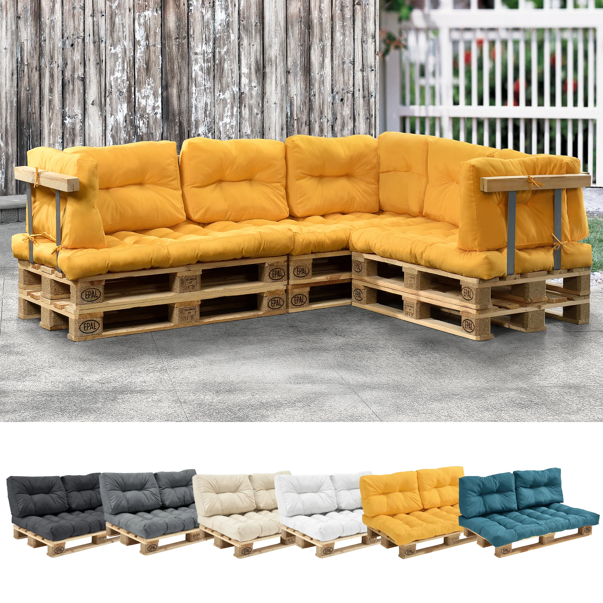 Palettenkissen Comfy in versch. Farben en.casa - Image 4