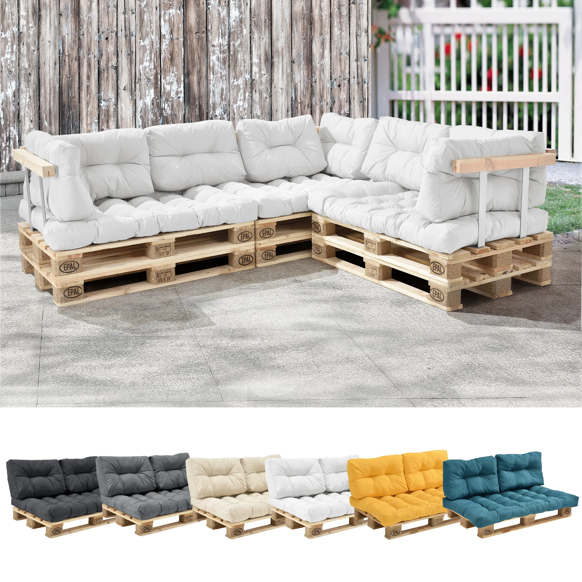 Palettenkissen Comfy in versch. Farben en.casa - Image 6