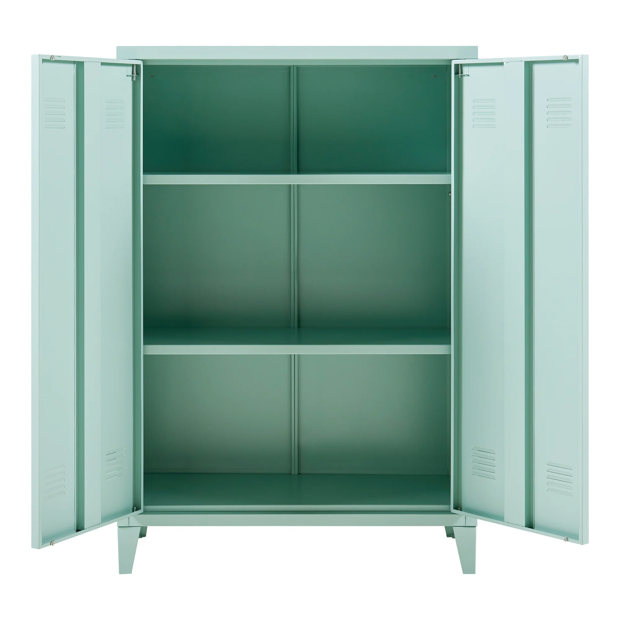 Metallschrank Oripää - 110x75x33cm - Pastellgrün - Image 4