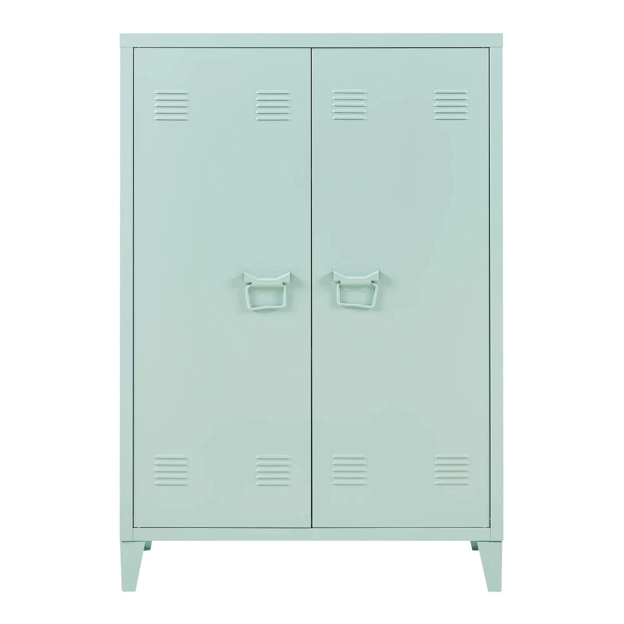 Metallschrank Oripää - 110x75x33cm - Pastellgrün - Image 5