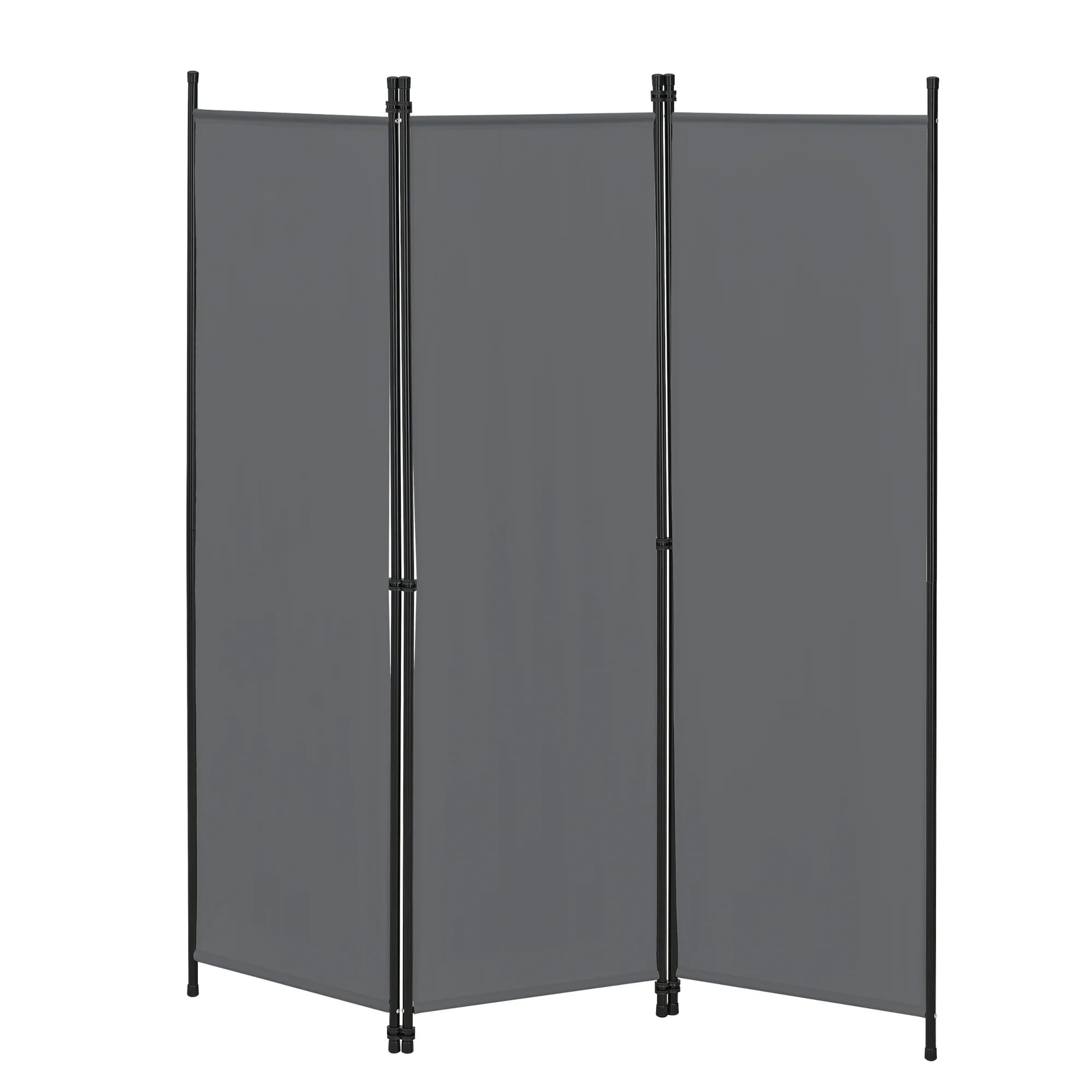 Raumteiler Huesca 3-teilig 150x171 cm versch Farben en.casa - Image 2