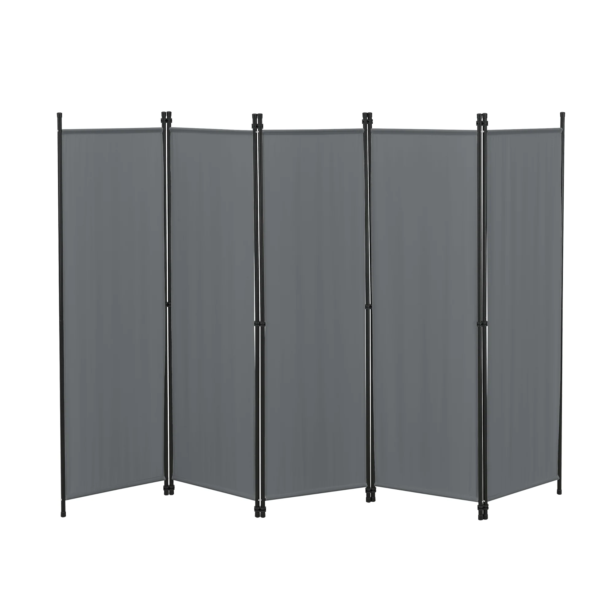Raumteiler Huesca 5-teilig 250x171 cm versch Farben en.casa - Image 2