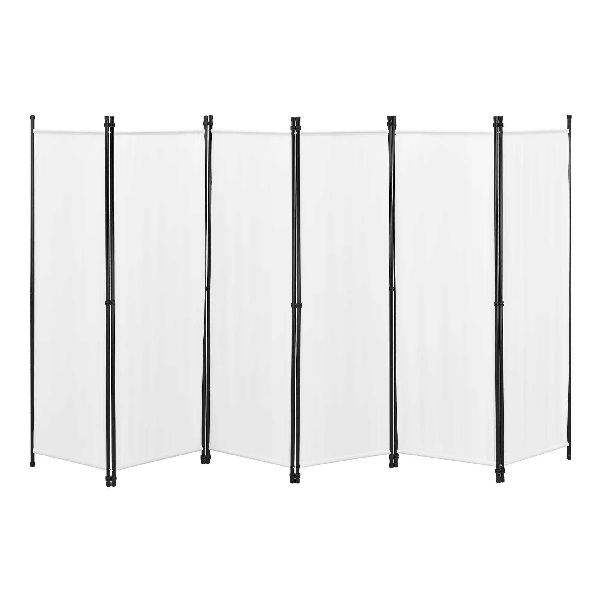 Raumteiler Huesca 6-teilig 300x171 cm versch Farben en.casa - Image 3