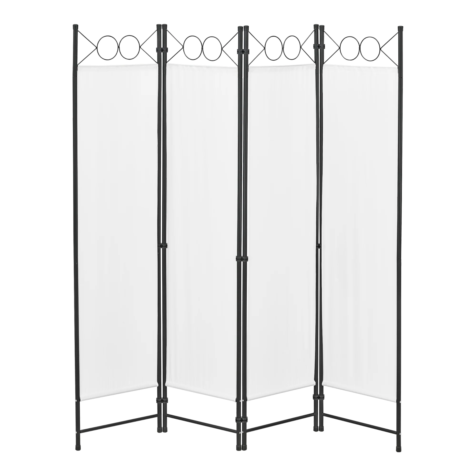 Raumteiler Saragossa 4-teilig 160x171 cm versch Farben en.casa - Image 3