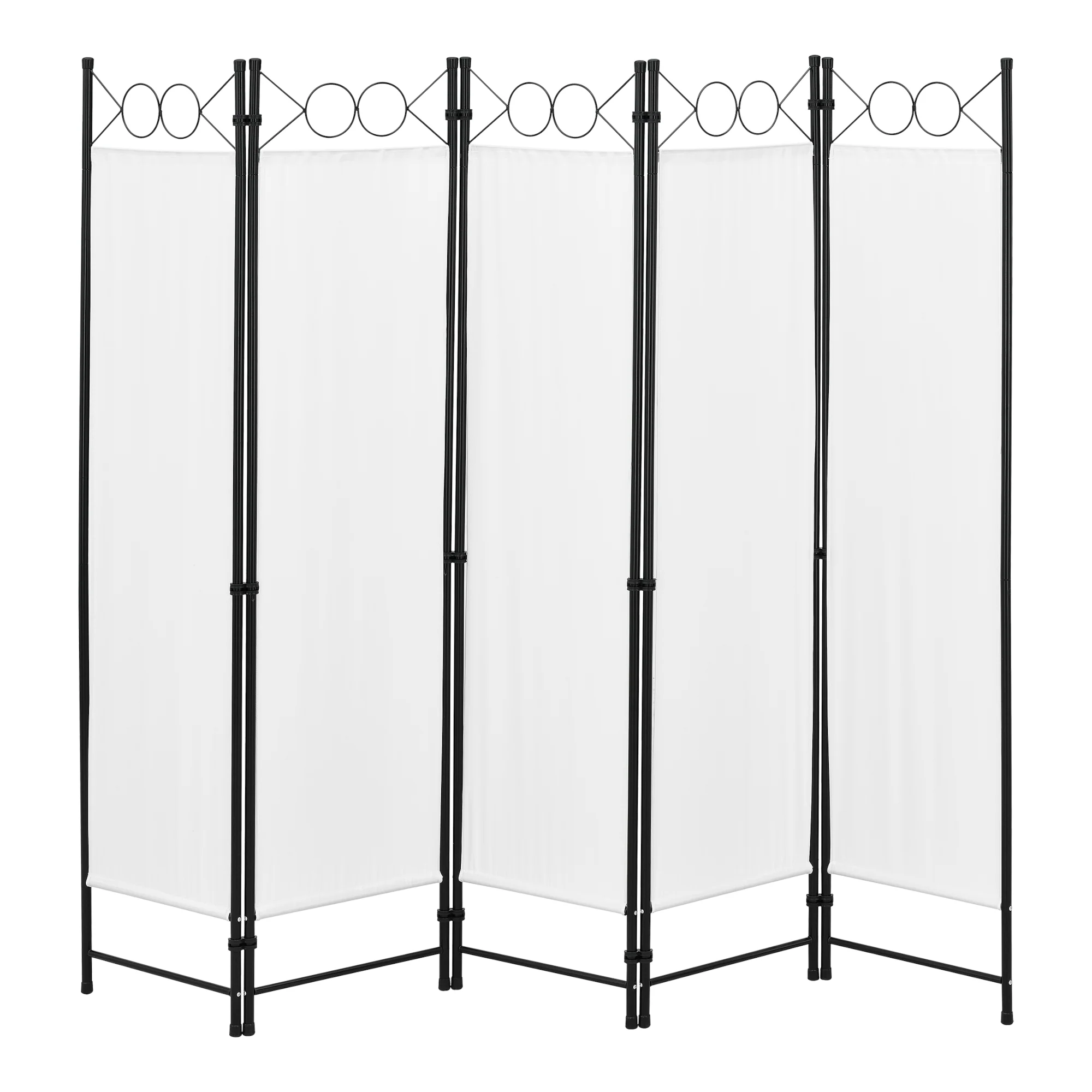 Raumteiler Saragossa 5-teilig 200x171 cm versch. Farben en.casa - Image 3