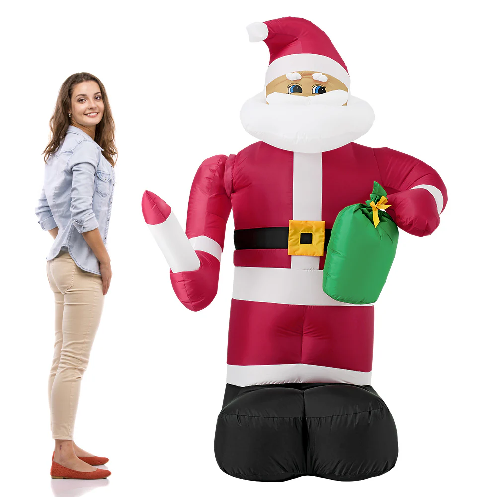 Riesige Aufblasbare Weihnachtsfiguren mit LED-Beleuchtung [en.casa] - Image 2