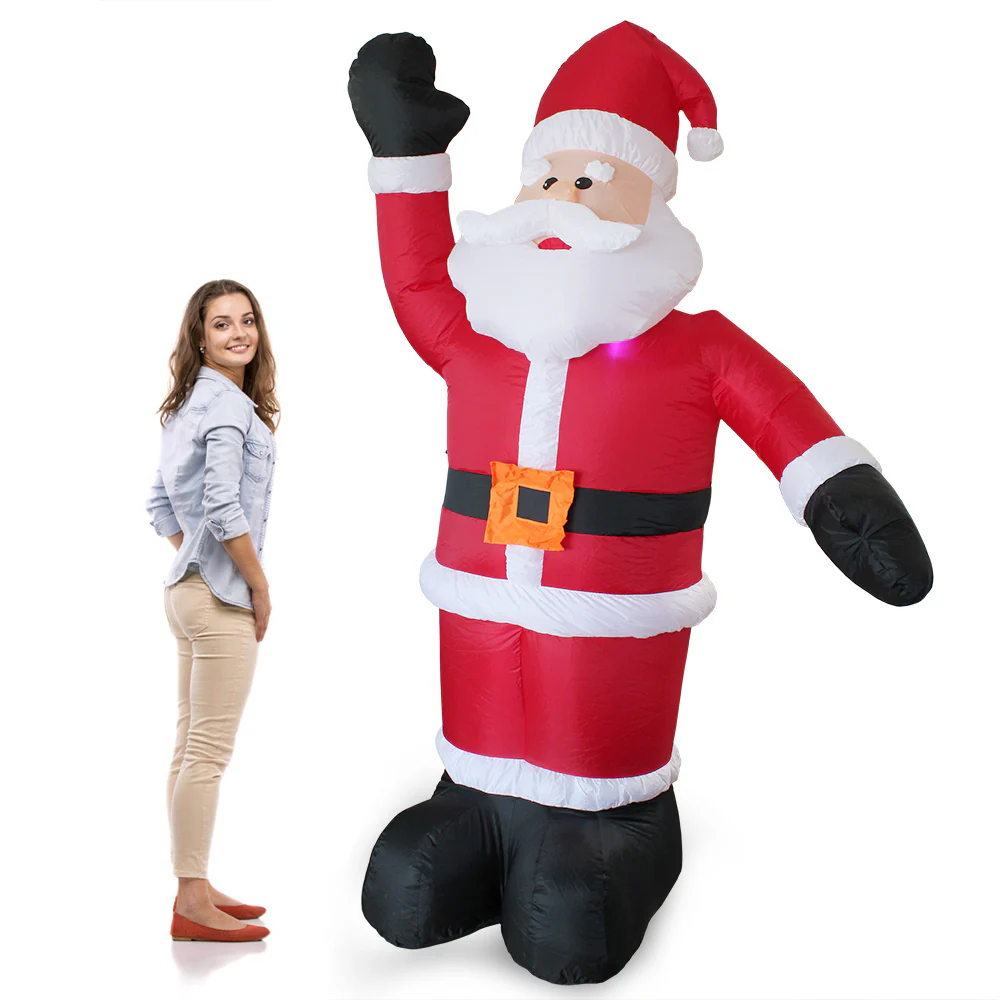 Riesige Aufblasbare Weihnachtsfiguren mit LED-Beleuchtung [en.casa] - Image 3