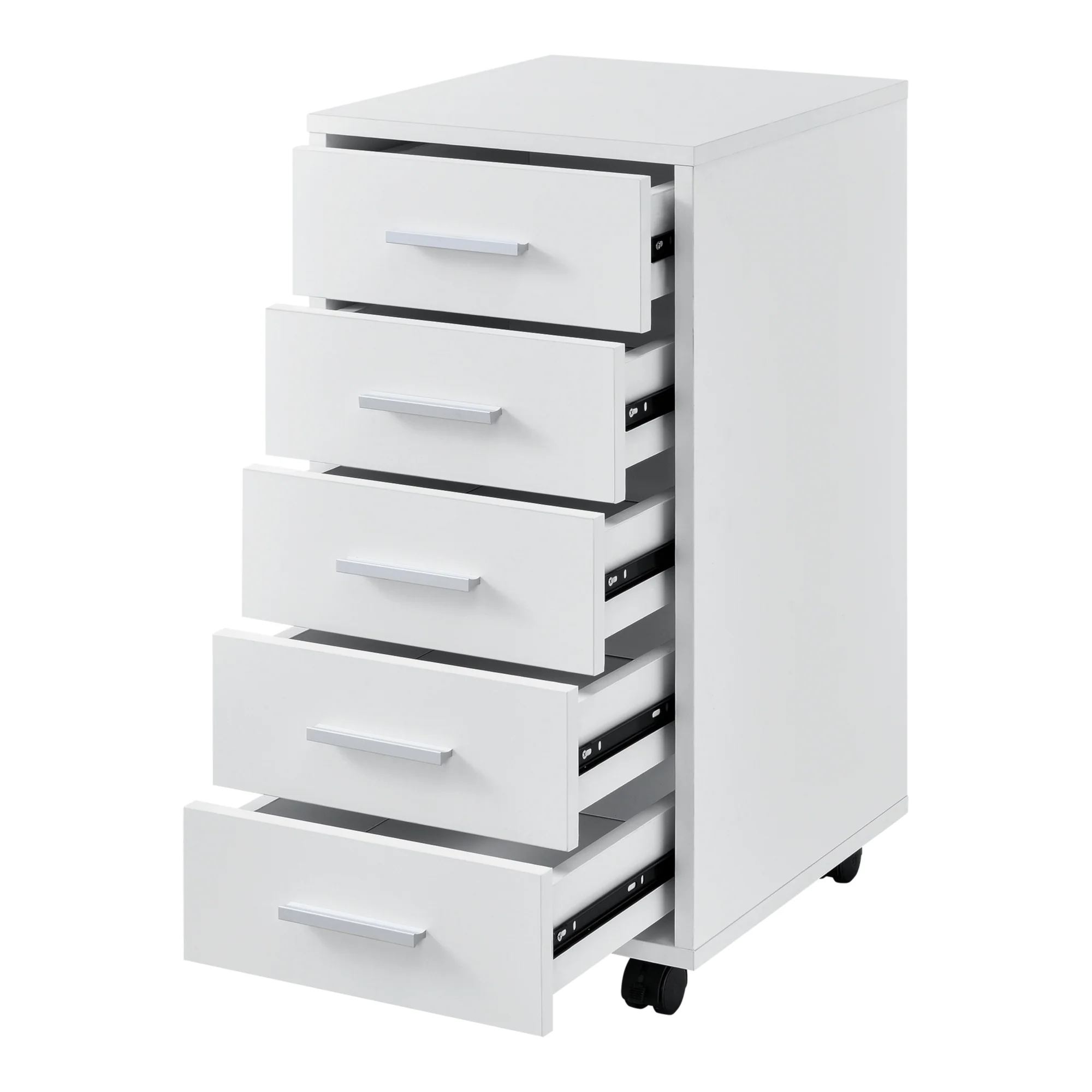 Rollcontainer Stockholm 63x33x38 cm mit 5 Schubladen in versch. Farben en.casa - Image 3