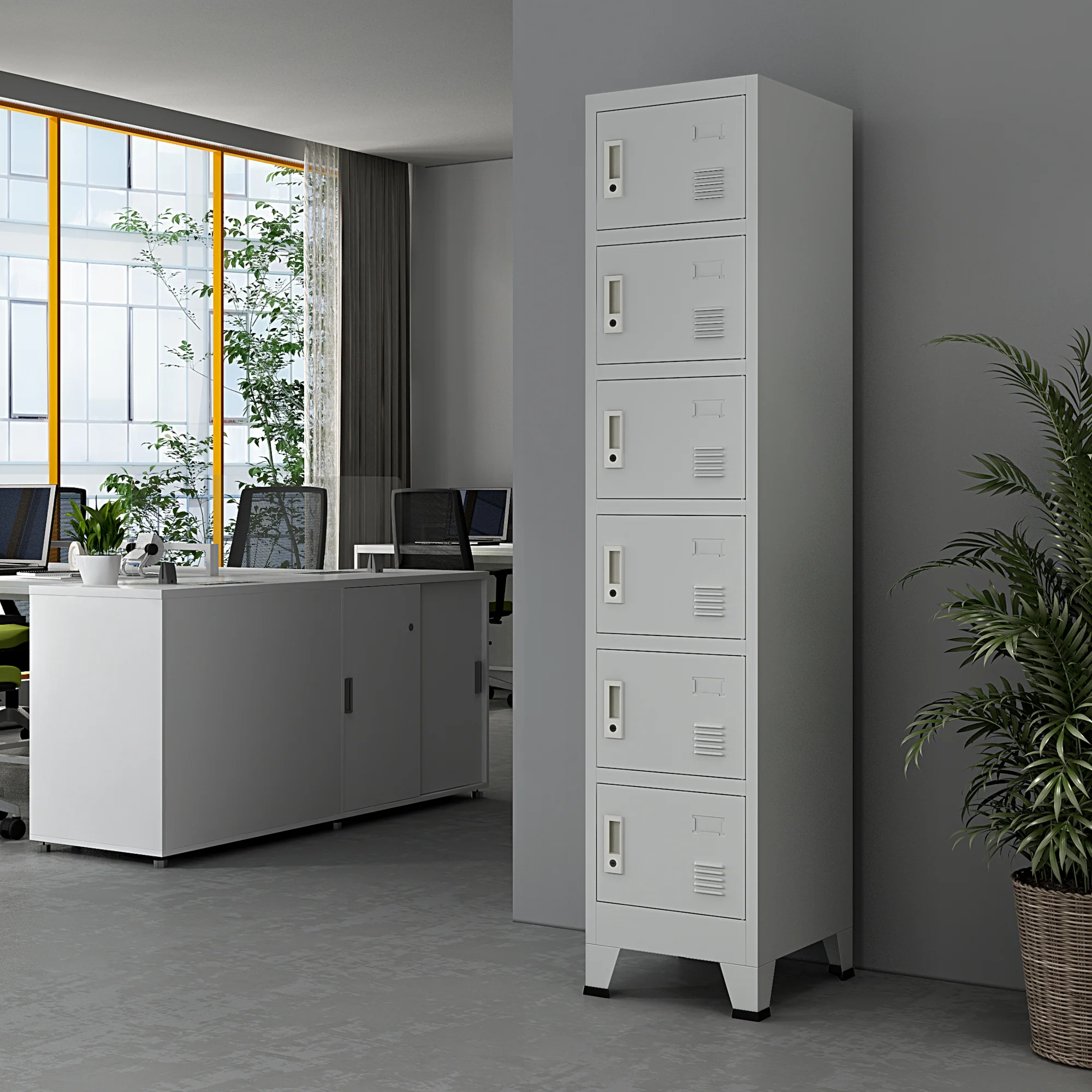 Schließfachschrank Joroinen [en.casa] - Image 2