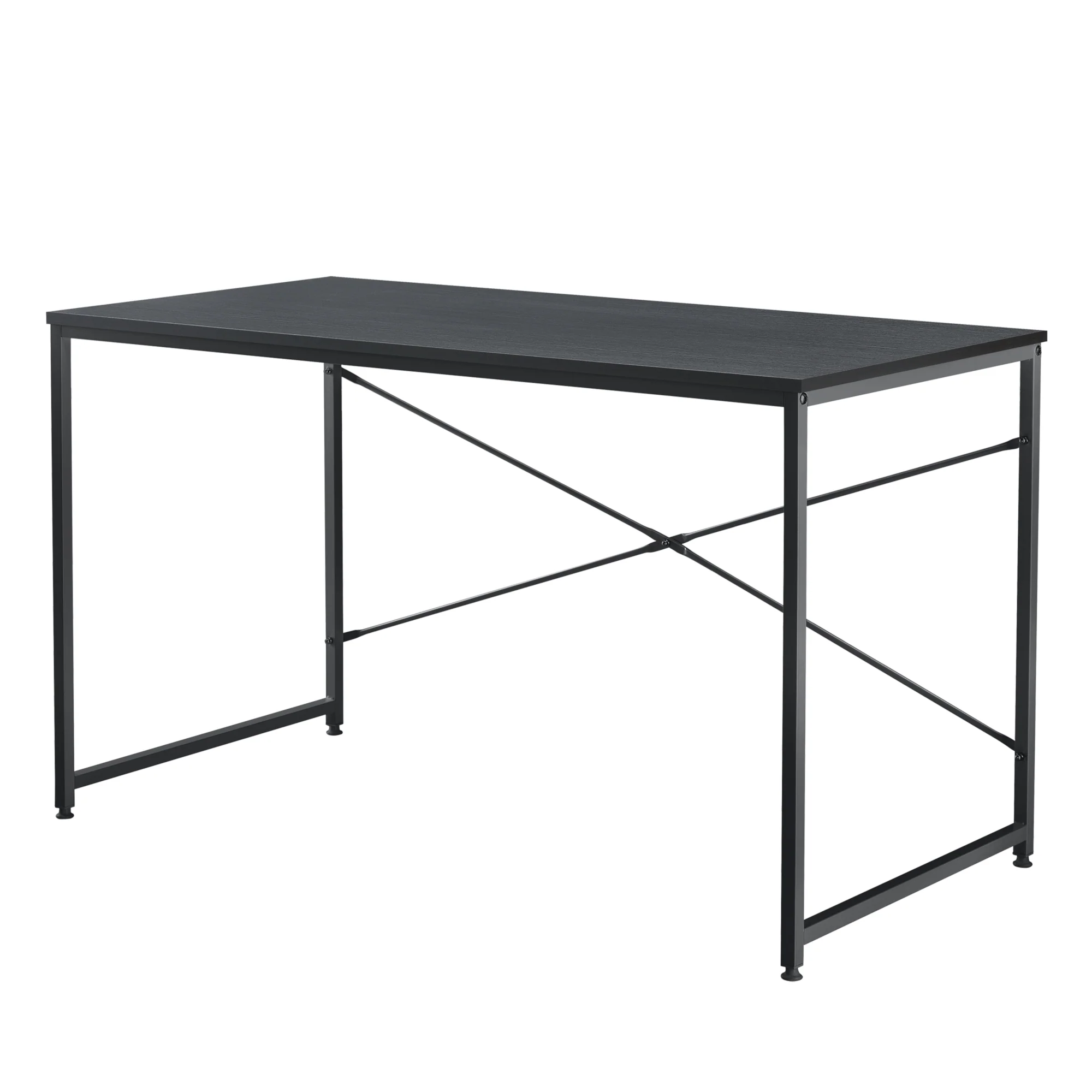 Schreibtisch Røros 120x60x72 cm Computertisch Eiche-Optik en.casa - Image 3