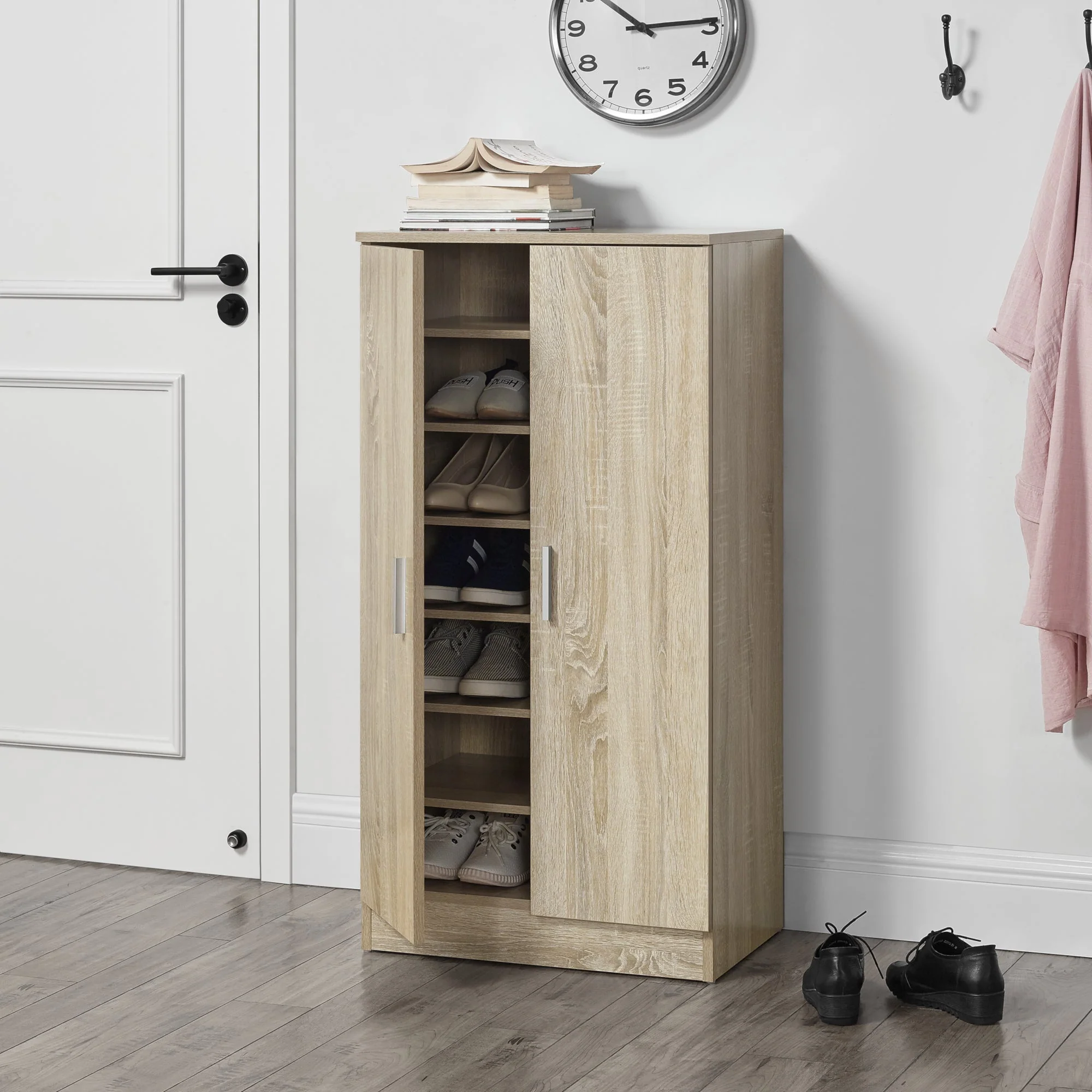 Schuhschrank Notribontaa 108x55x35 cm [en.casa] - Image 6