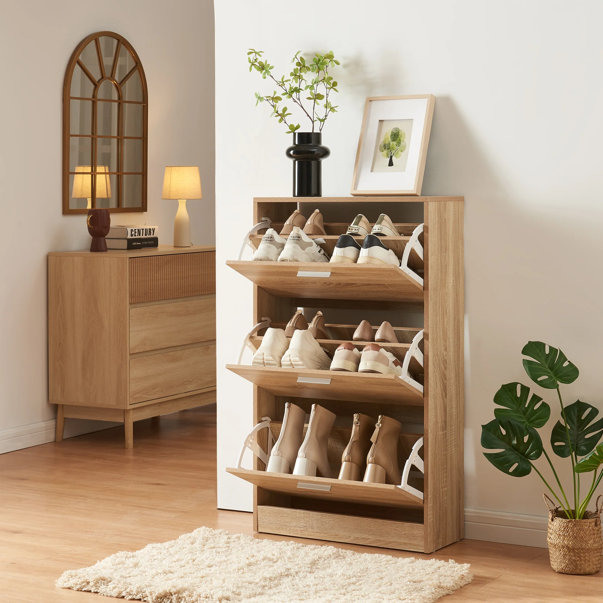 Schuhschrank Sykkylven [en.casa] - Image 13