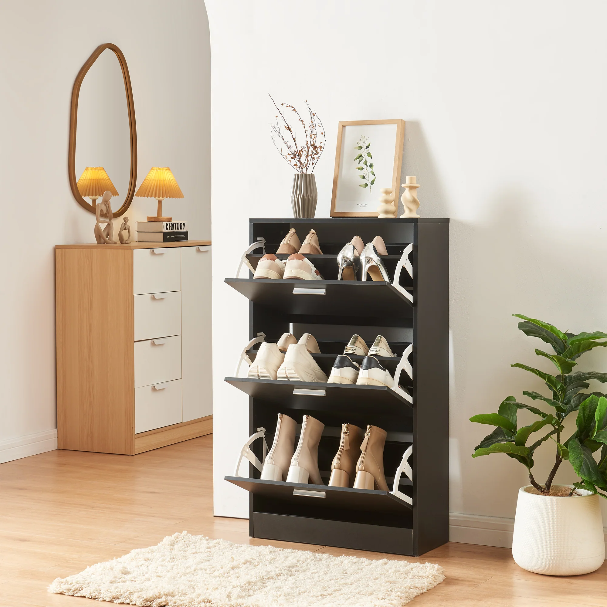 Schuhschrank Sykkylven [en.casa] - Image 5