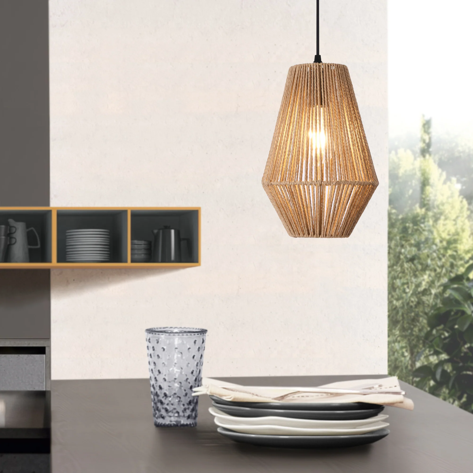 Seil Hängeleuchte Newtownabbey in versch. Farben [lux.pro] - Image 2