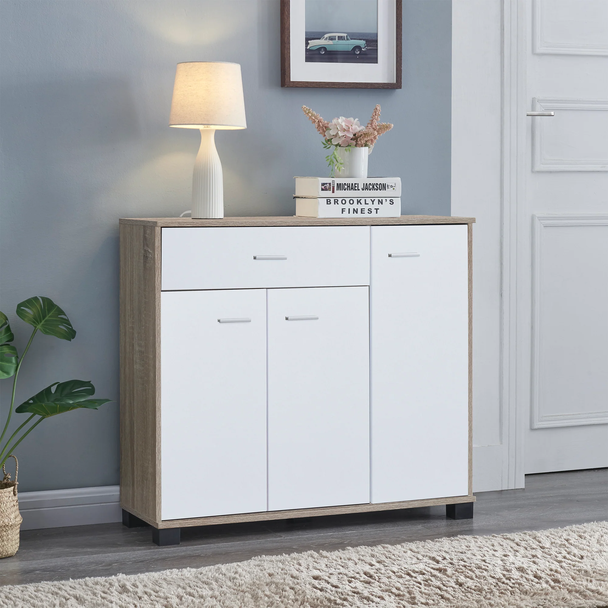 Sideboard Bobeck 72x80x28 cm [en.casa] - Image 3