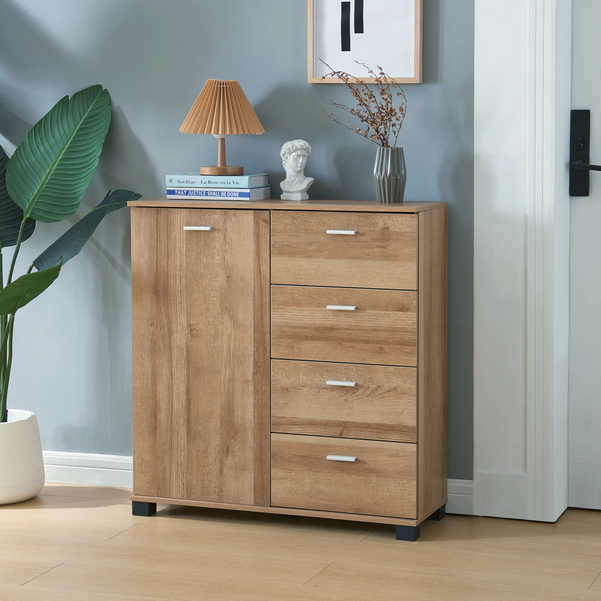 Sideboard Döbritz 84x80x28 cm [en.casa] - Image 3