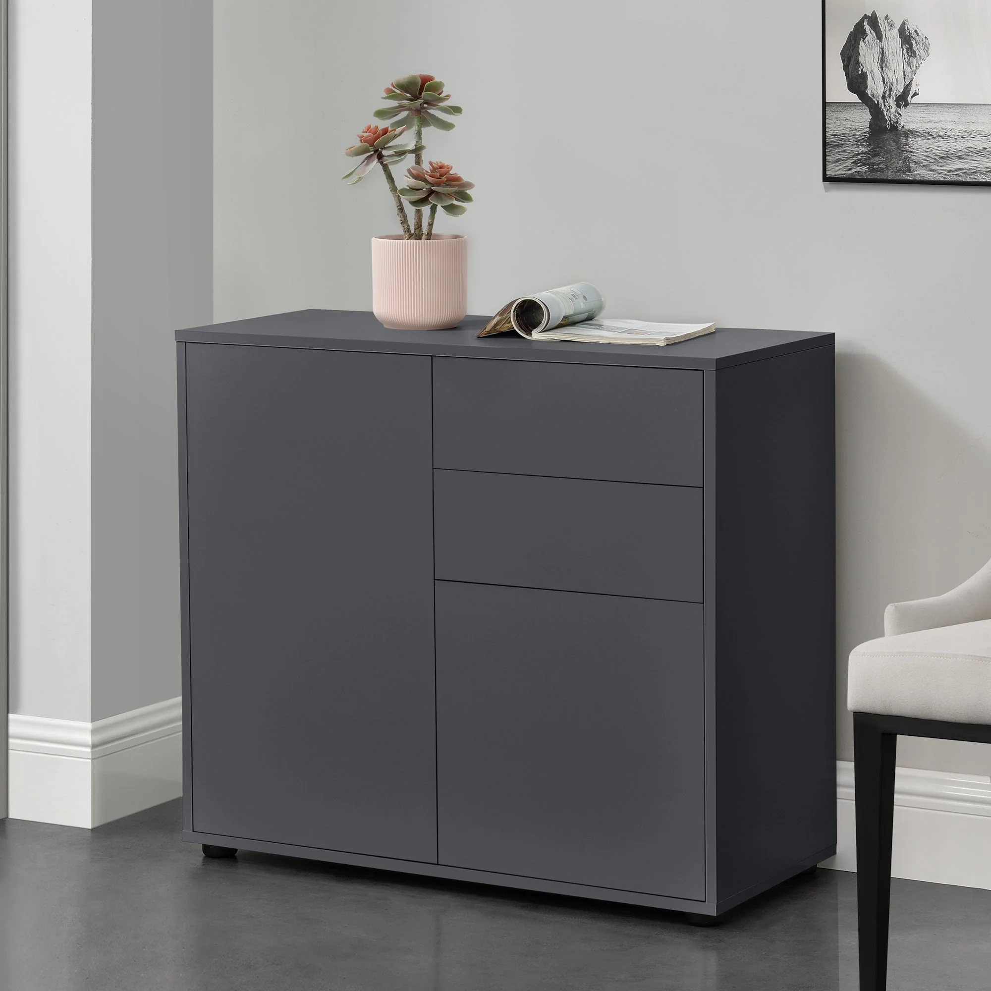 Sideboard Paarl mit 2 Türen [en.casa] - Image 11