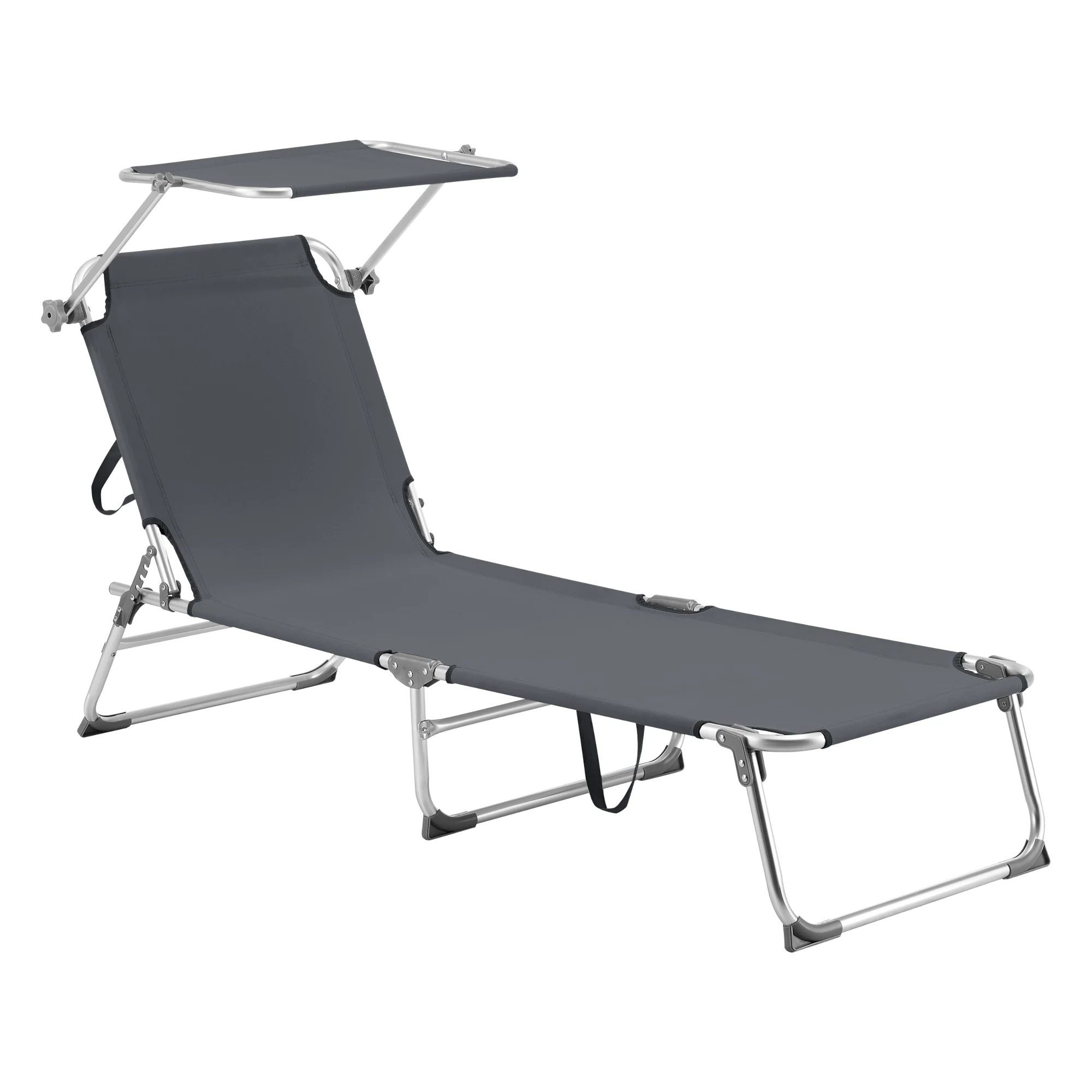 Sonnenliege Legorreta Aluminium 189x57x28 cm [en.casa] - Image 3
