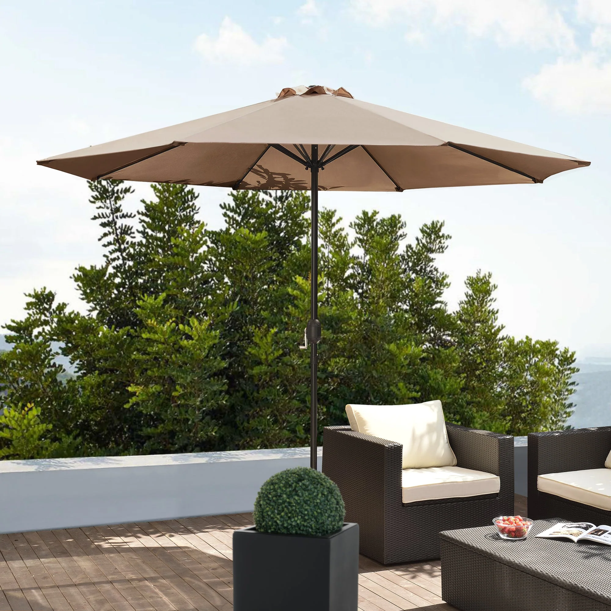 Sonnenschirm Budapest 230x300cm versch. Farben [casa.pro] - Image 6