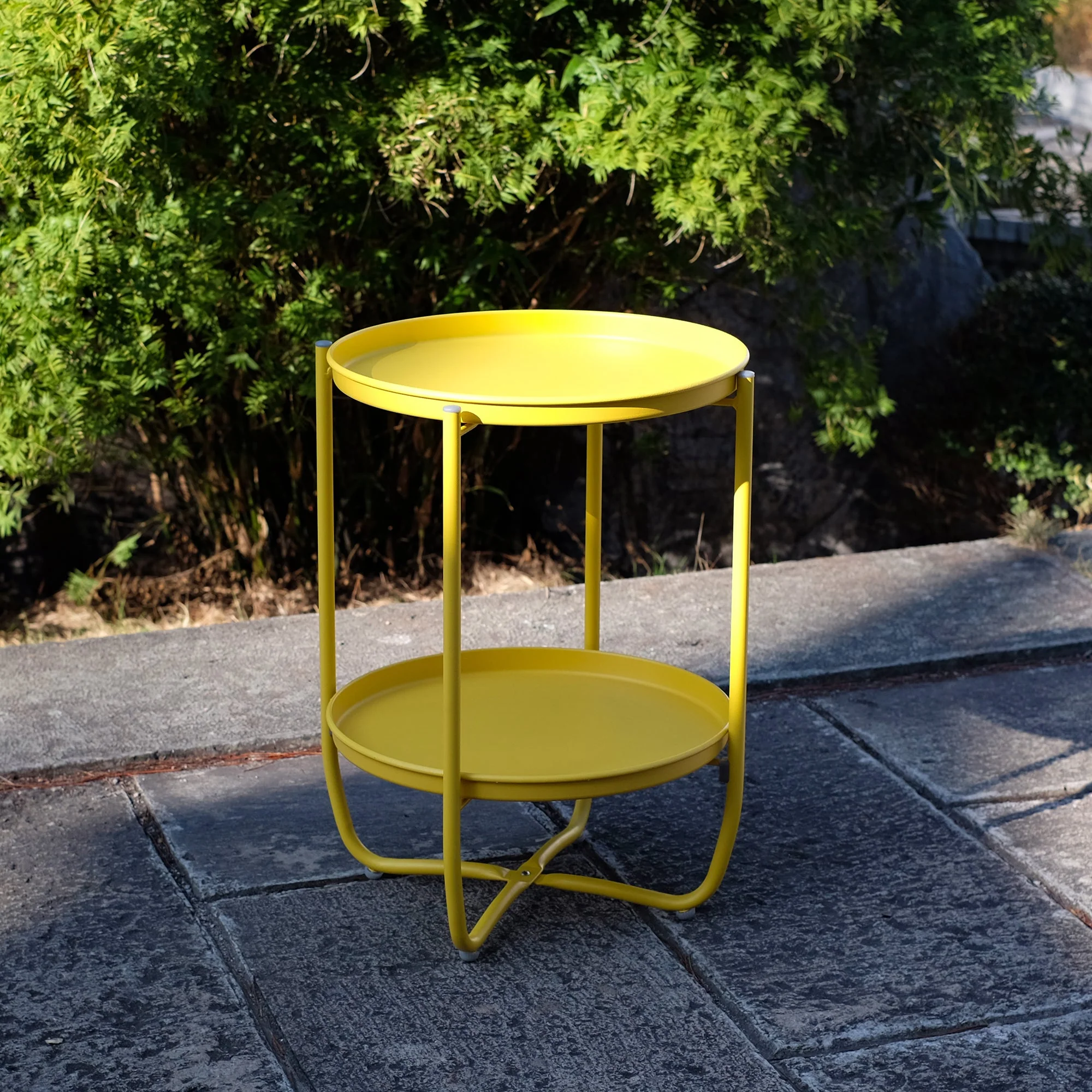 Tabletttisch Sandefjord Stahl [en.casa] - Image 7