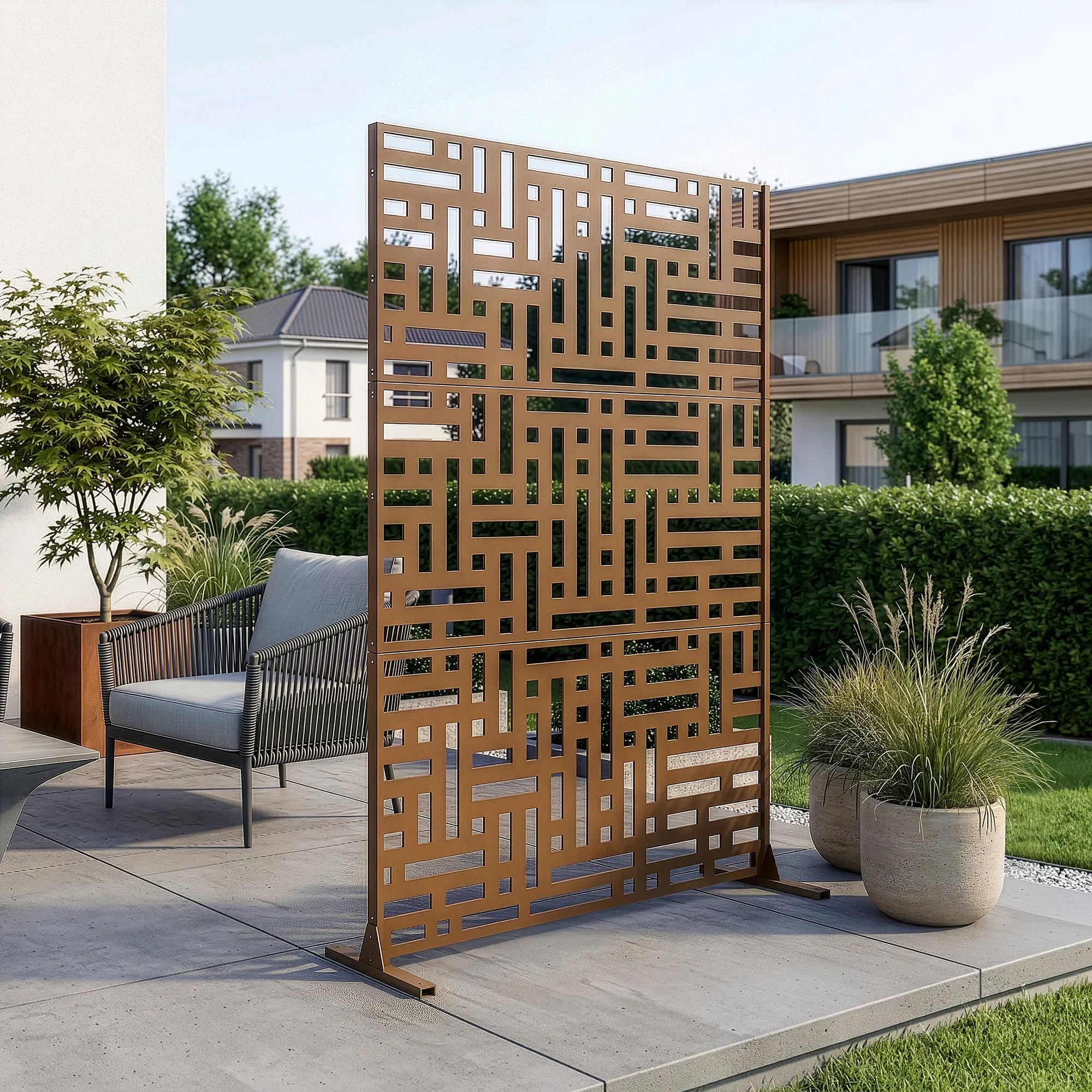 Trennwand Bernalda Stahl [casa.pro] - Image 10