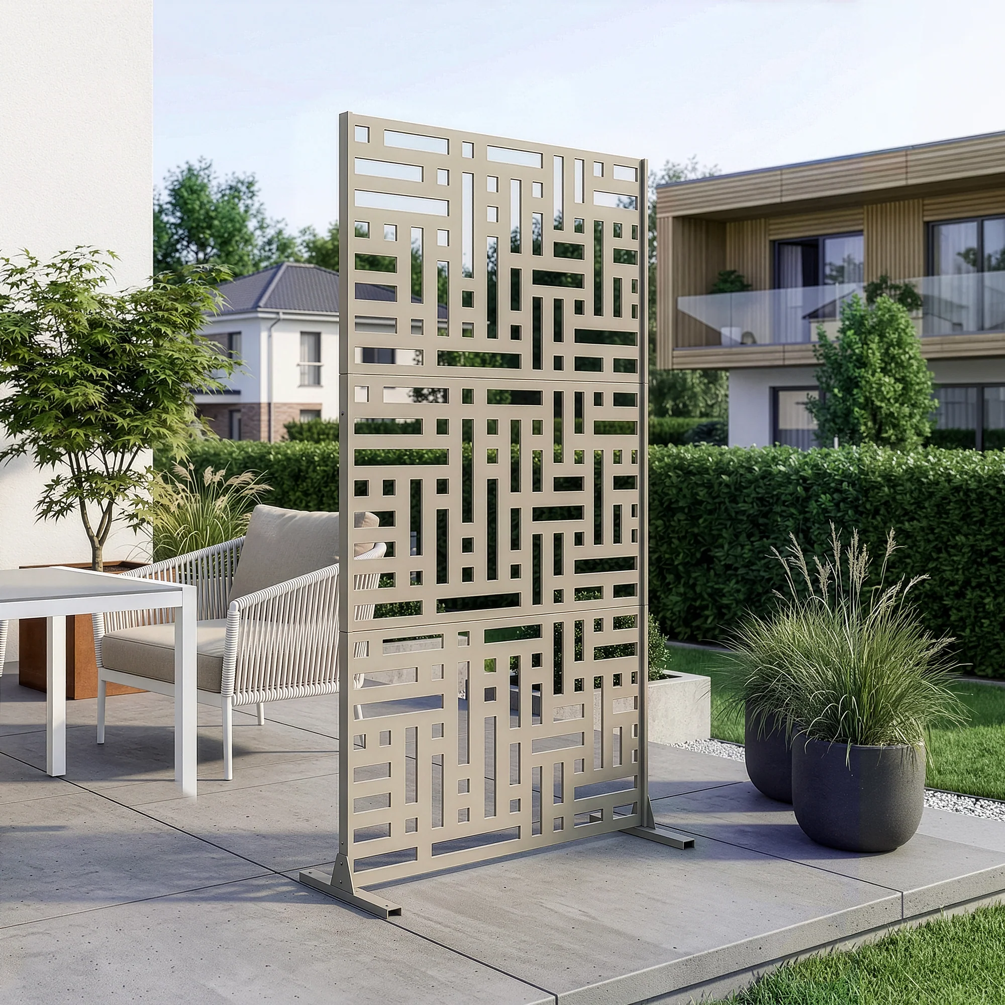 Trennwand Bernalda Stahl [casa.pro] - Image 5