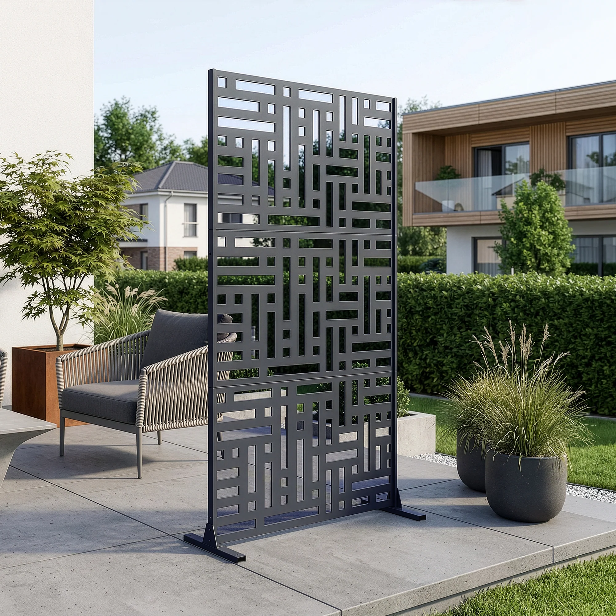 Trennwand Bernalda Stahl [casa.pro] - Image 6