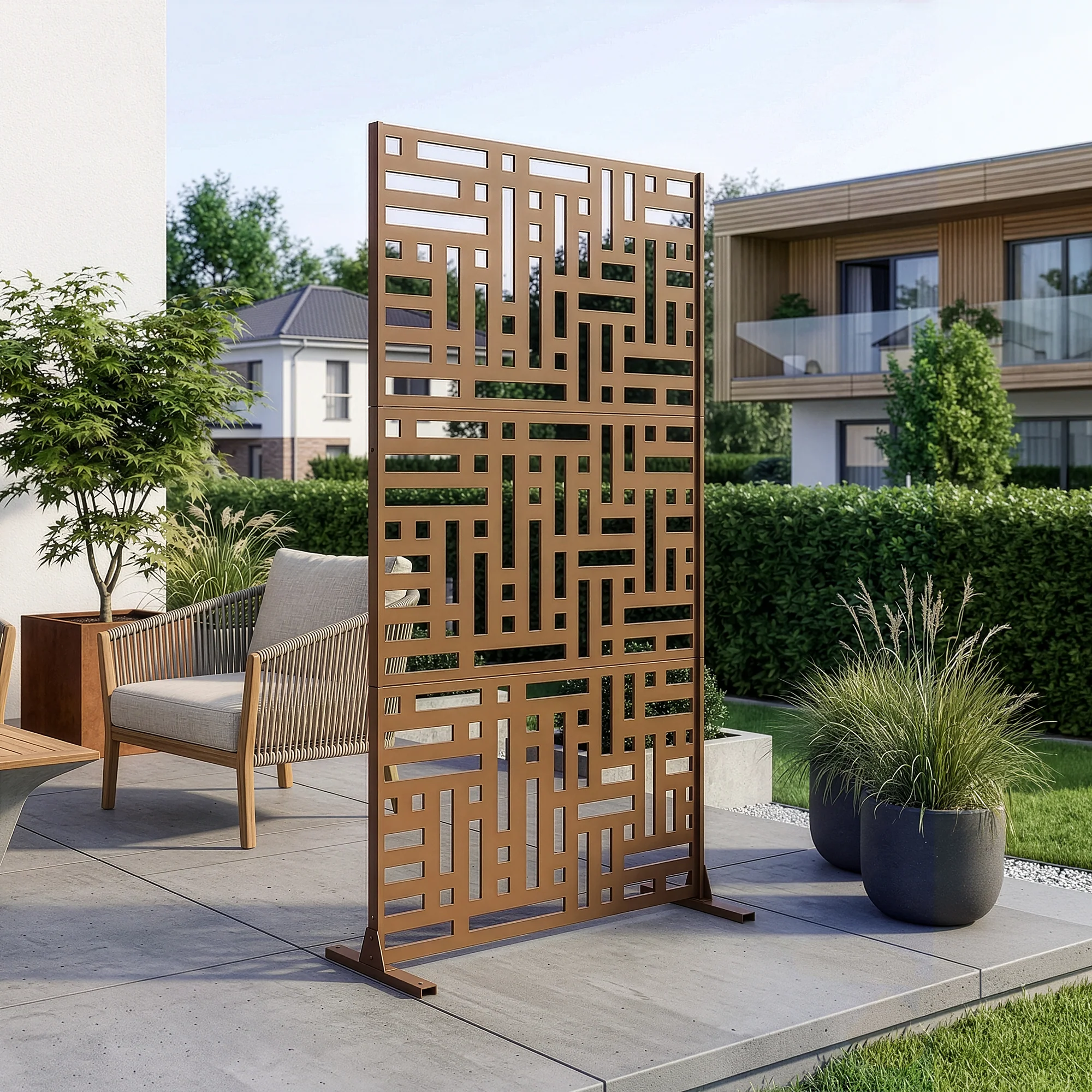 Trennwand Bernalda Stahl [casa.pro] - Image 7