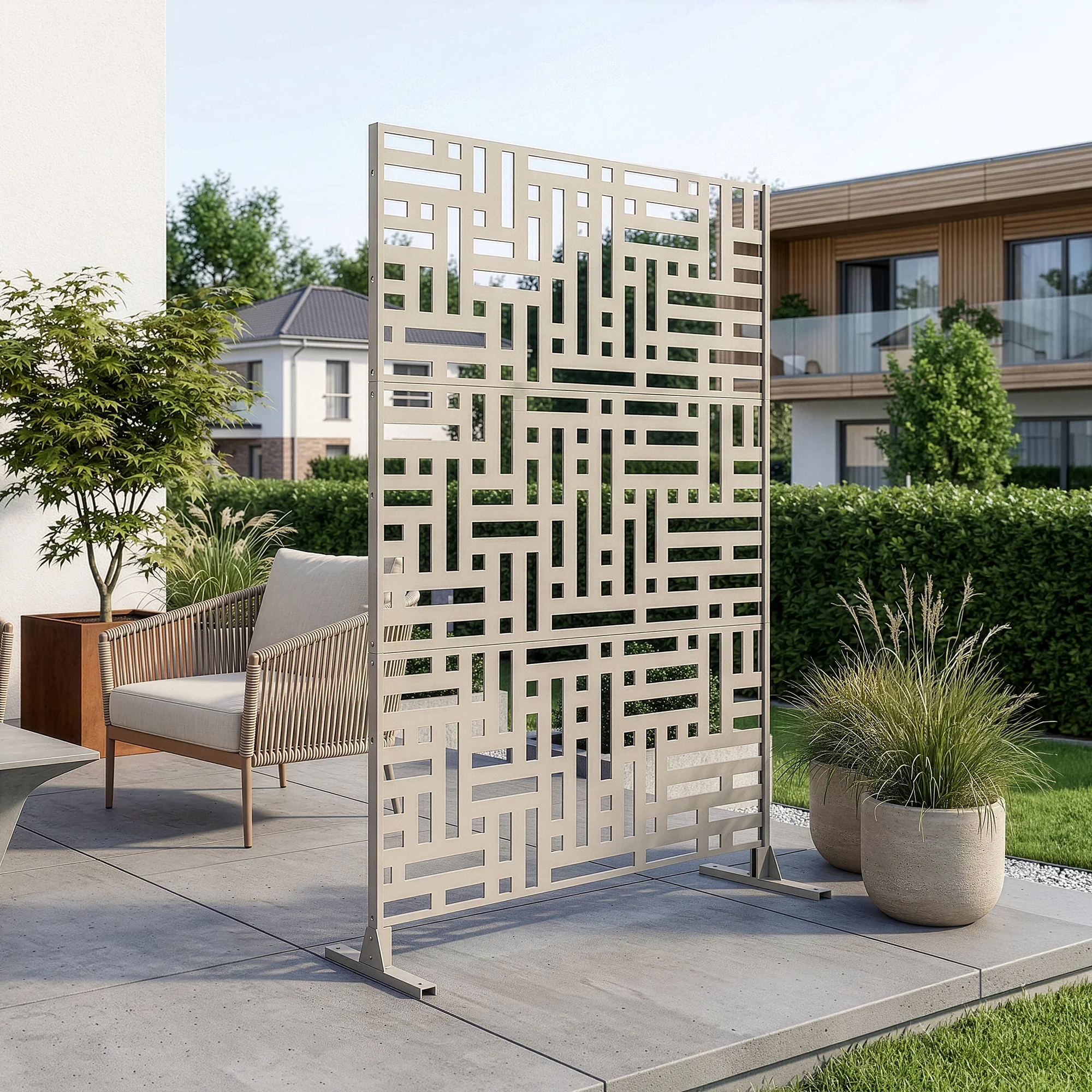 Trennwand Bernalda Stahl [casa.pro] - Image 8