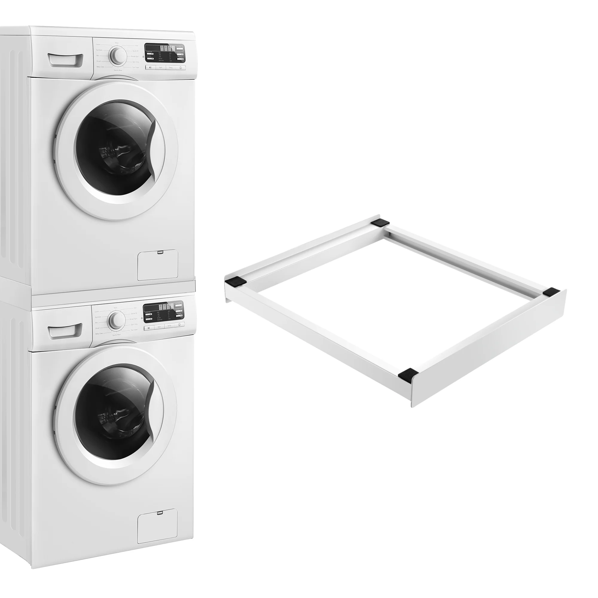 Verbindungsrahmen für Waschmaschine/Trockner versch. Modelle [en.casa] - Image 4