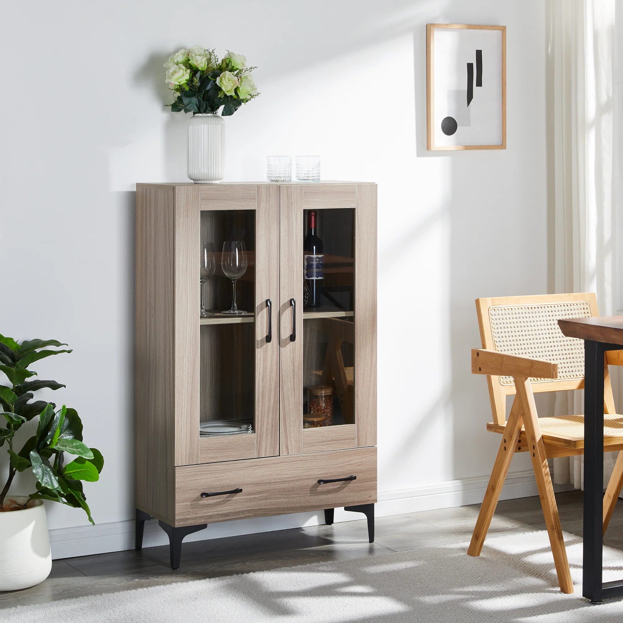 Vitrinenschrank Søndersø [en.casa] - Image 2