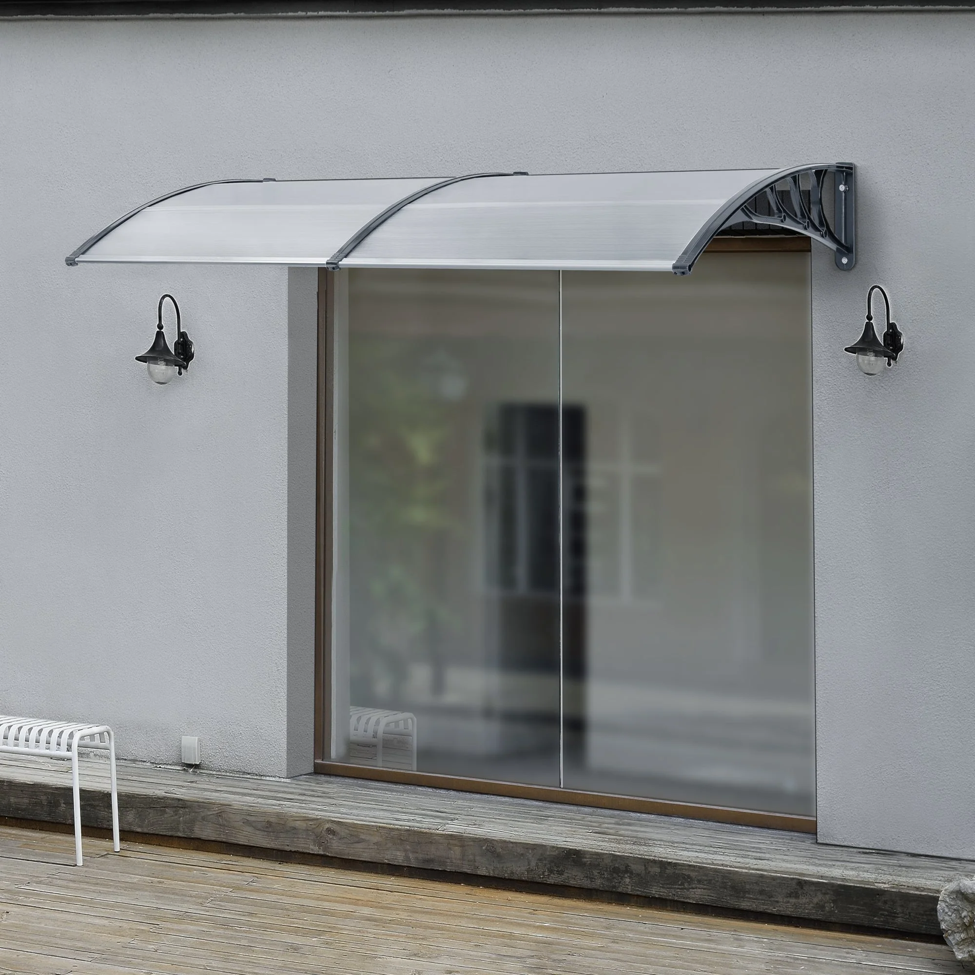 Vordach Mellerud in versch. Größen und Farben [en.casa] - Image 31