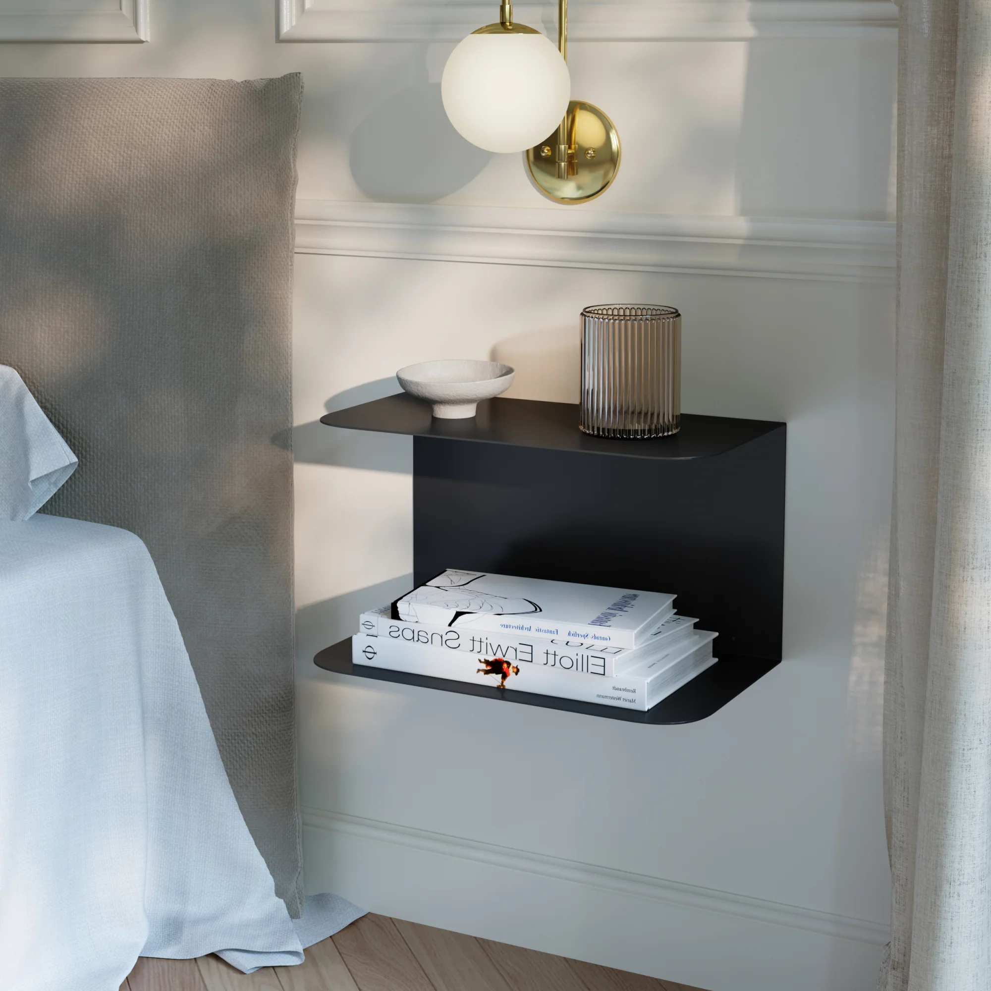 Wandnachttisch Notodden [en.casa] - Image 2