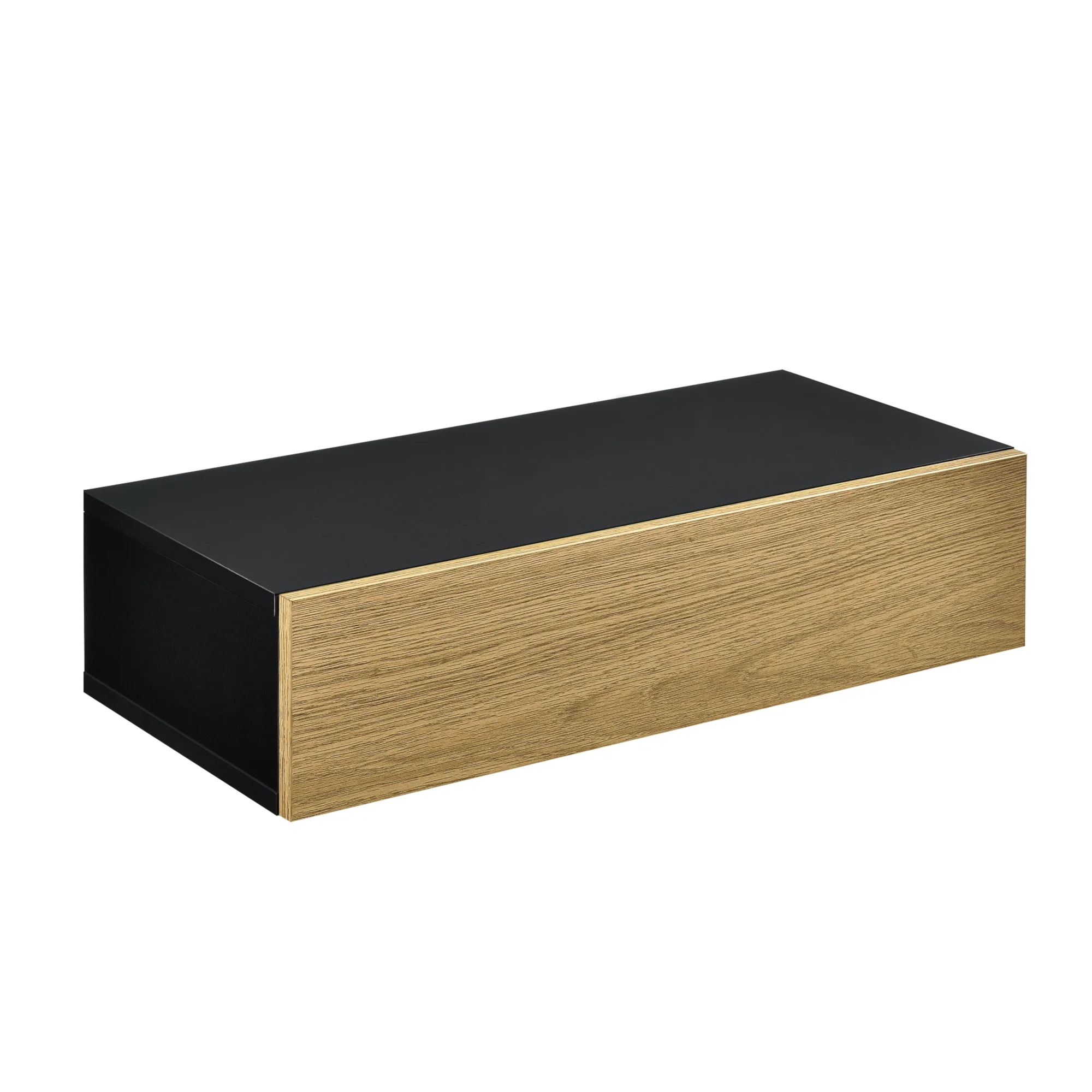 Wandregal Antilles 50x24x12 cm mit Schublade in versch. Farben en.casa - Image 2